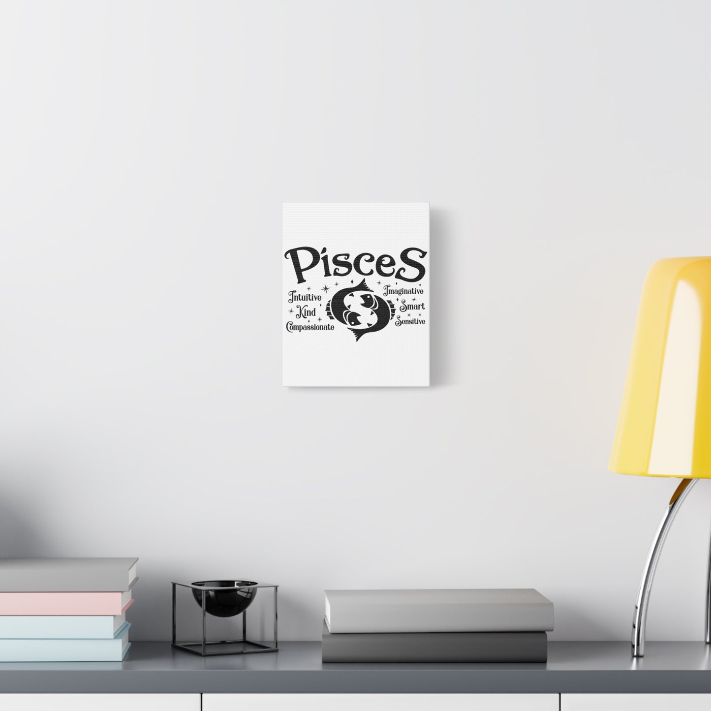 Pisces Canvas Wall Art