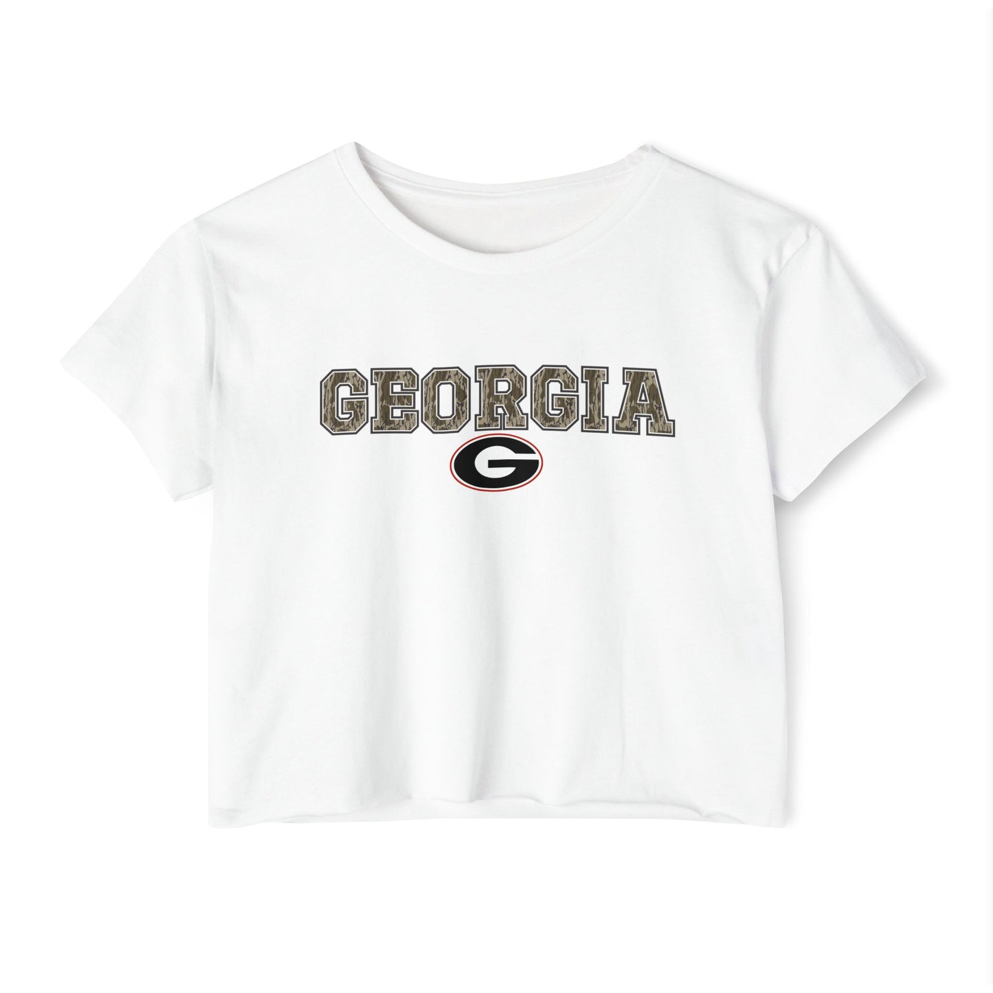 Camo Georgia  G Women's Crop Top