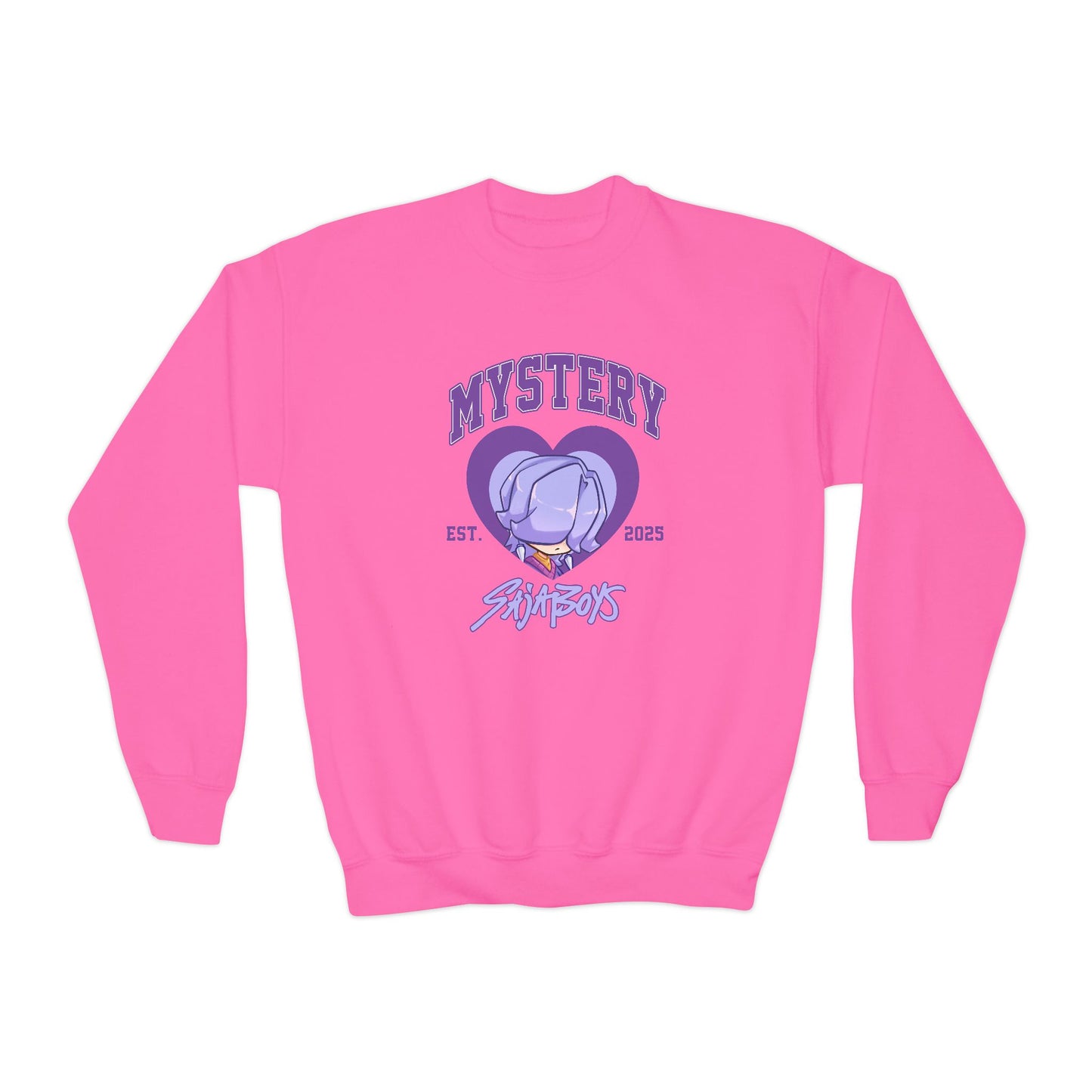 Kpop Mystery Heart Youth Crewneck Sweatshirt