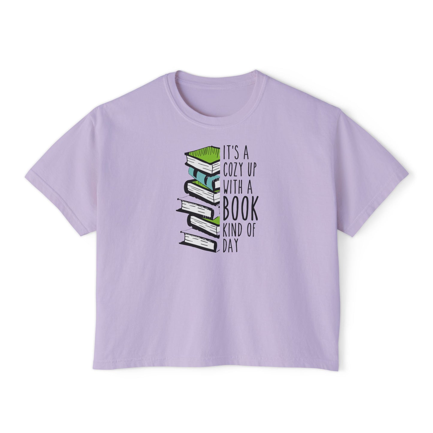 Cuddle Up & Read Boxy Tee