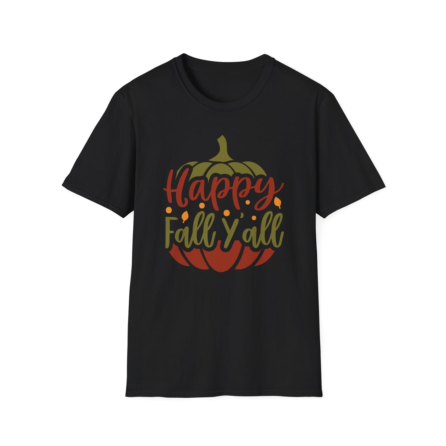 Happy Fall Y'all Pumpkin T-Shirt