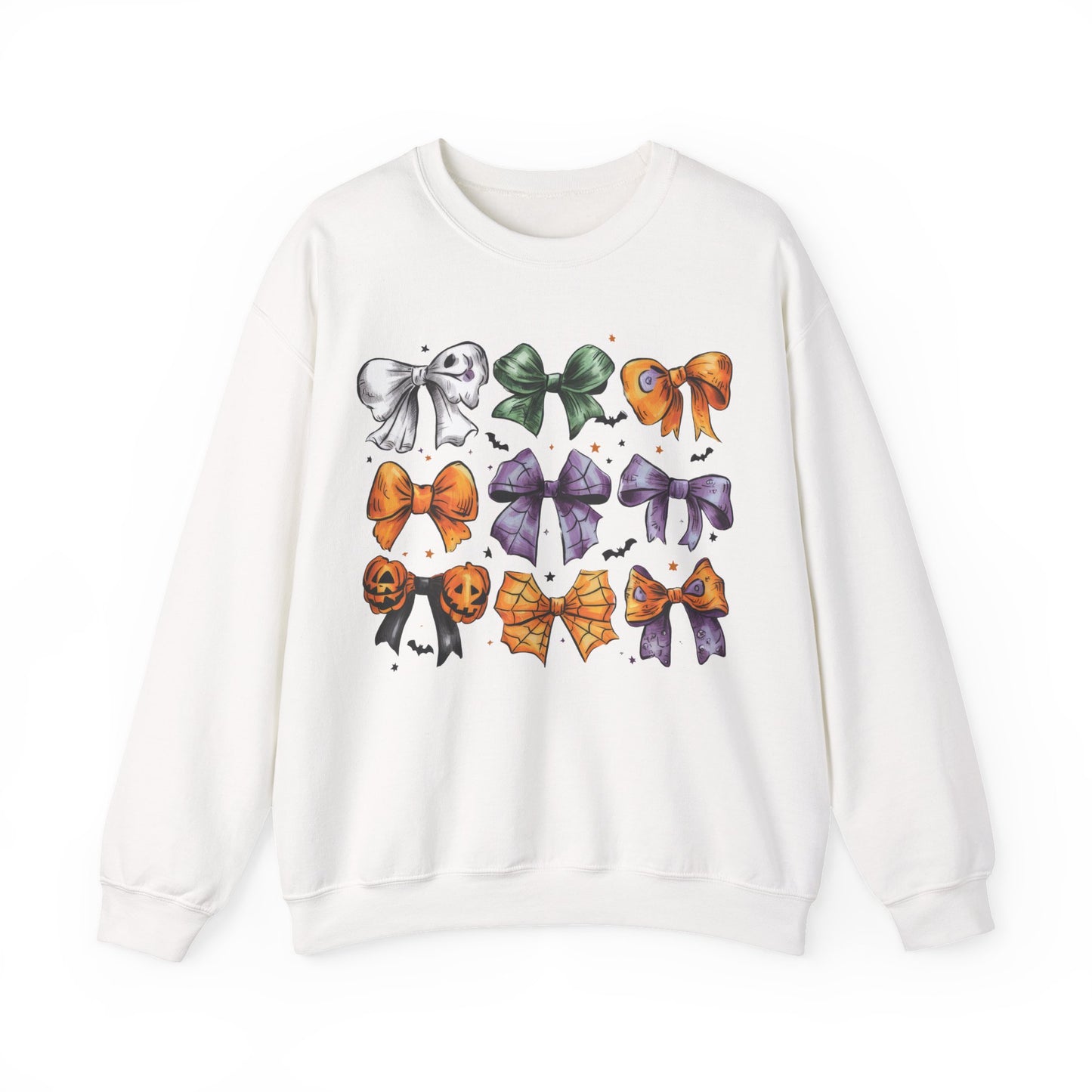 Halloween Bow Crewneck Sweatshirt