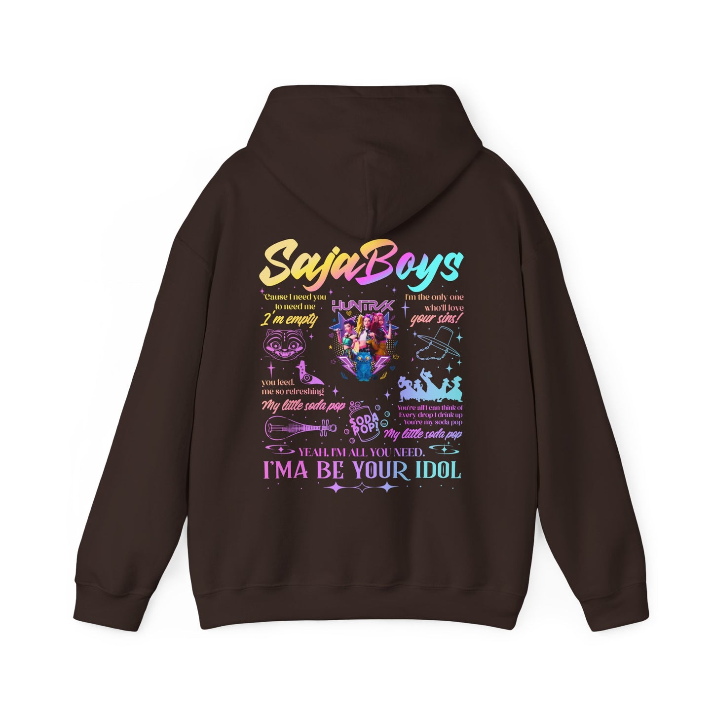 Kpop Demon Hunters Double Sided Hoodie