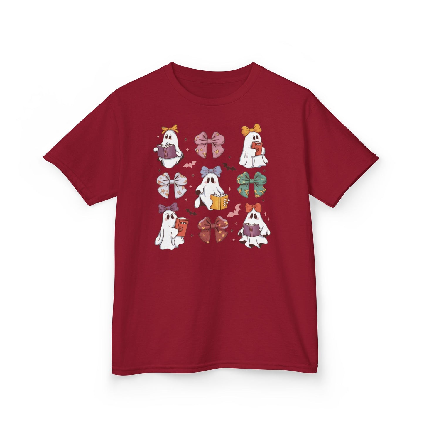 Ghosts & Books Kids Tee