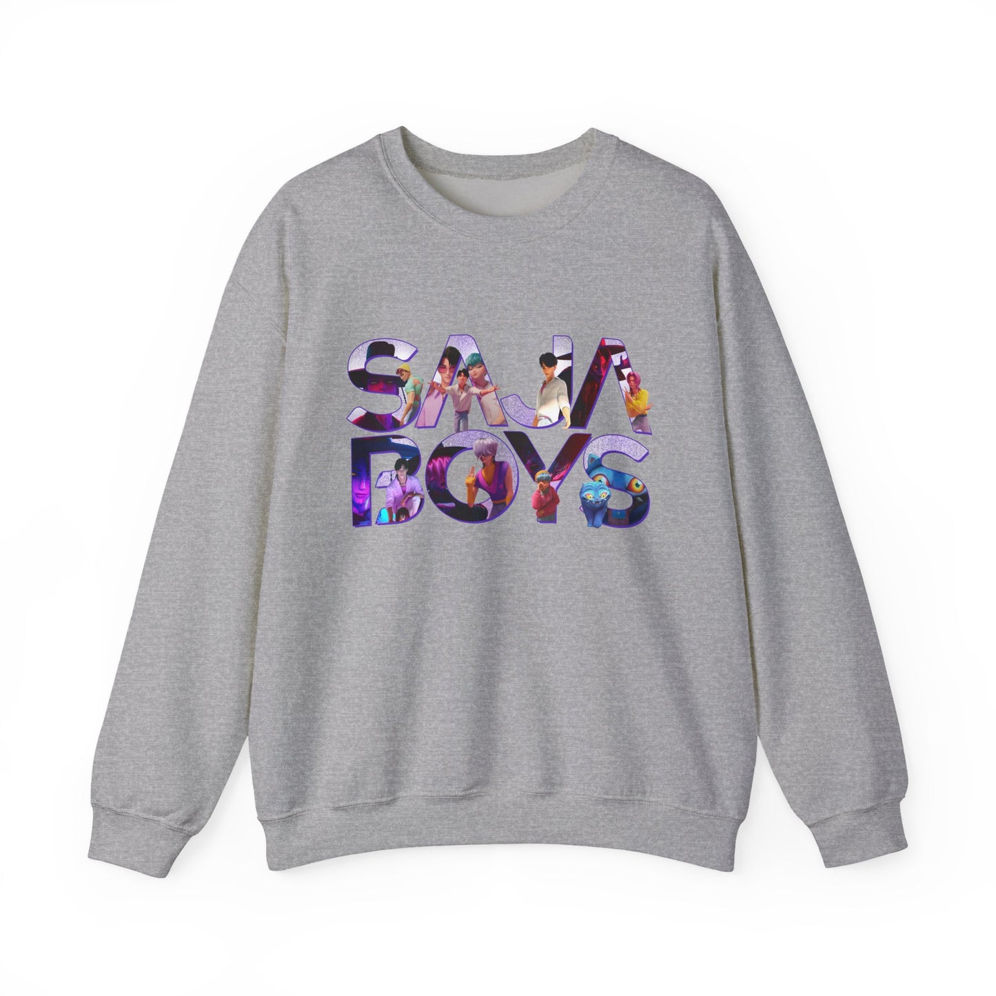 K-Pop SAJA BOYS Words Crewneck Sweatshirt
