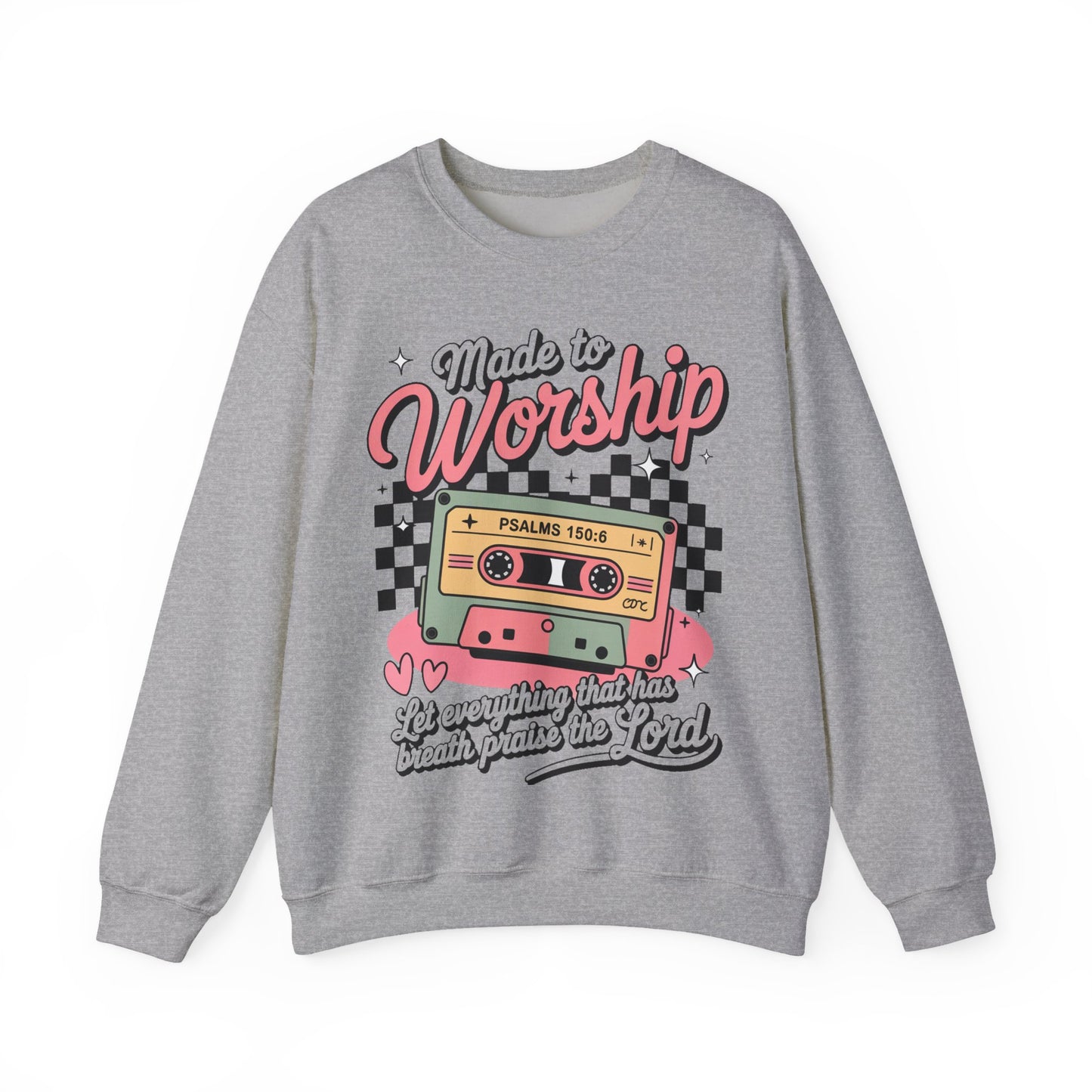 Retro Made to Worship Sweatshirt