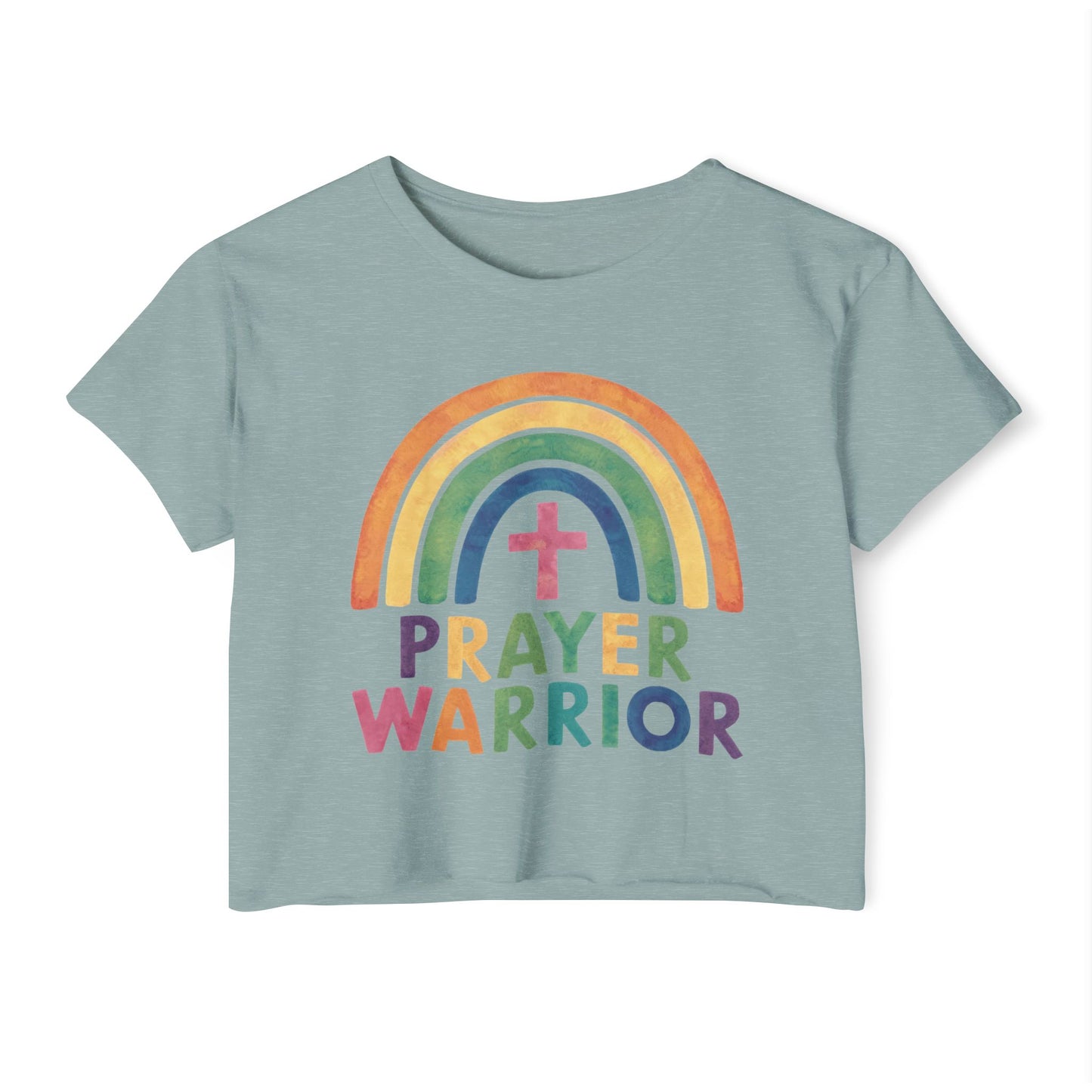Prayer Warrior Crop Top