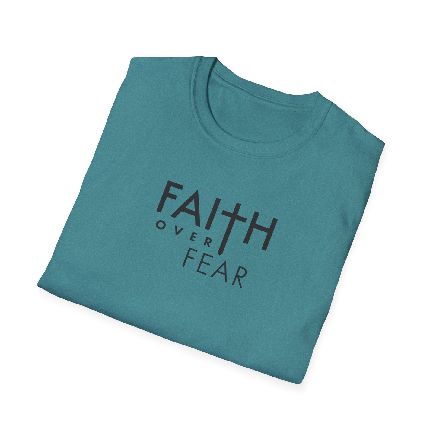 Faith Over Fear Unisex Softstyle T-Shirt