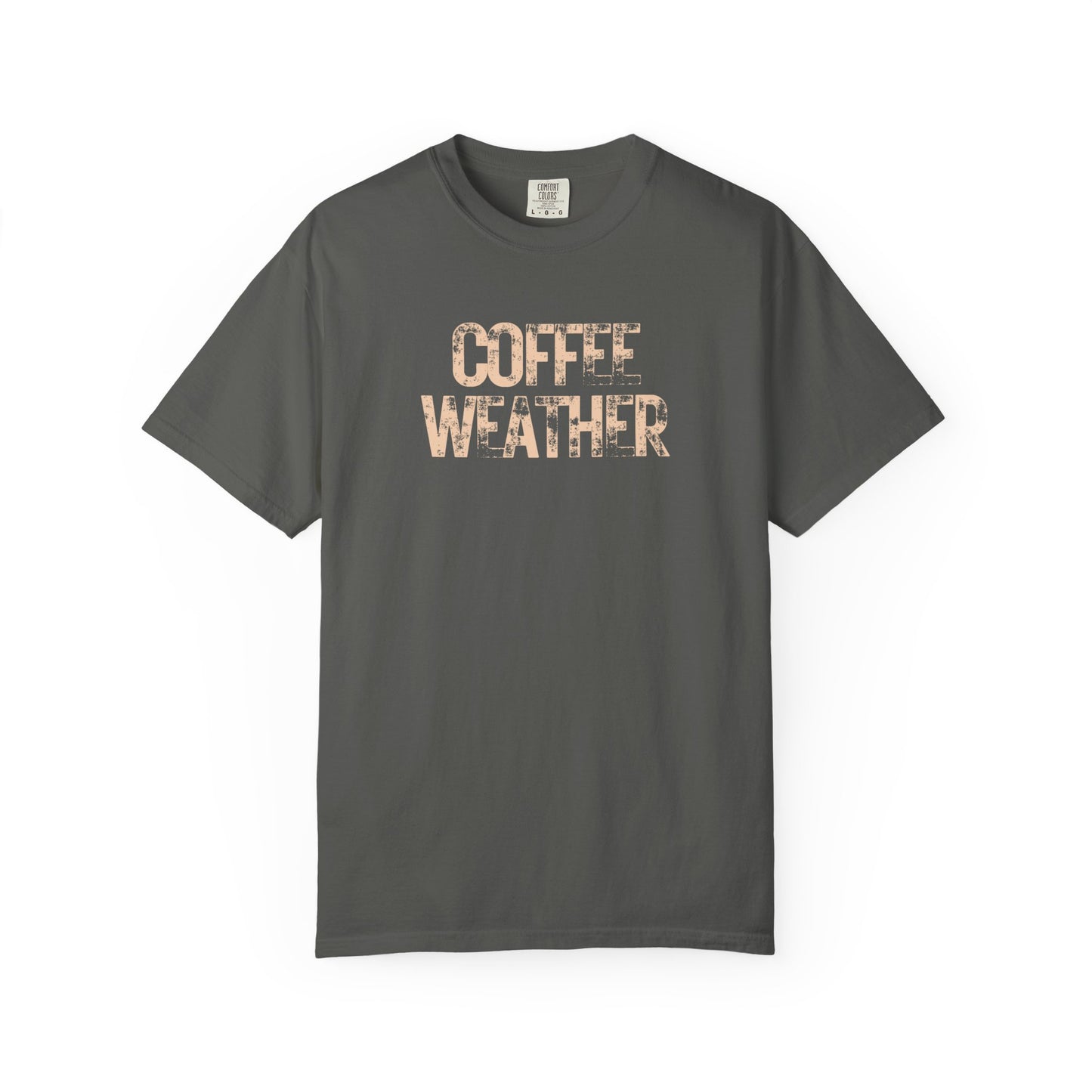 Coffee Weather Unisex Comfort Colors T-Shirt
