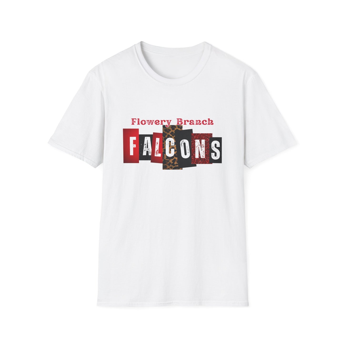 FB Falcons Block Letters T-Shirt