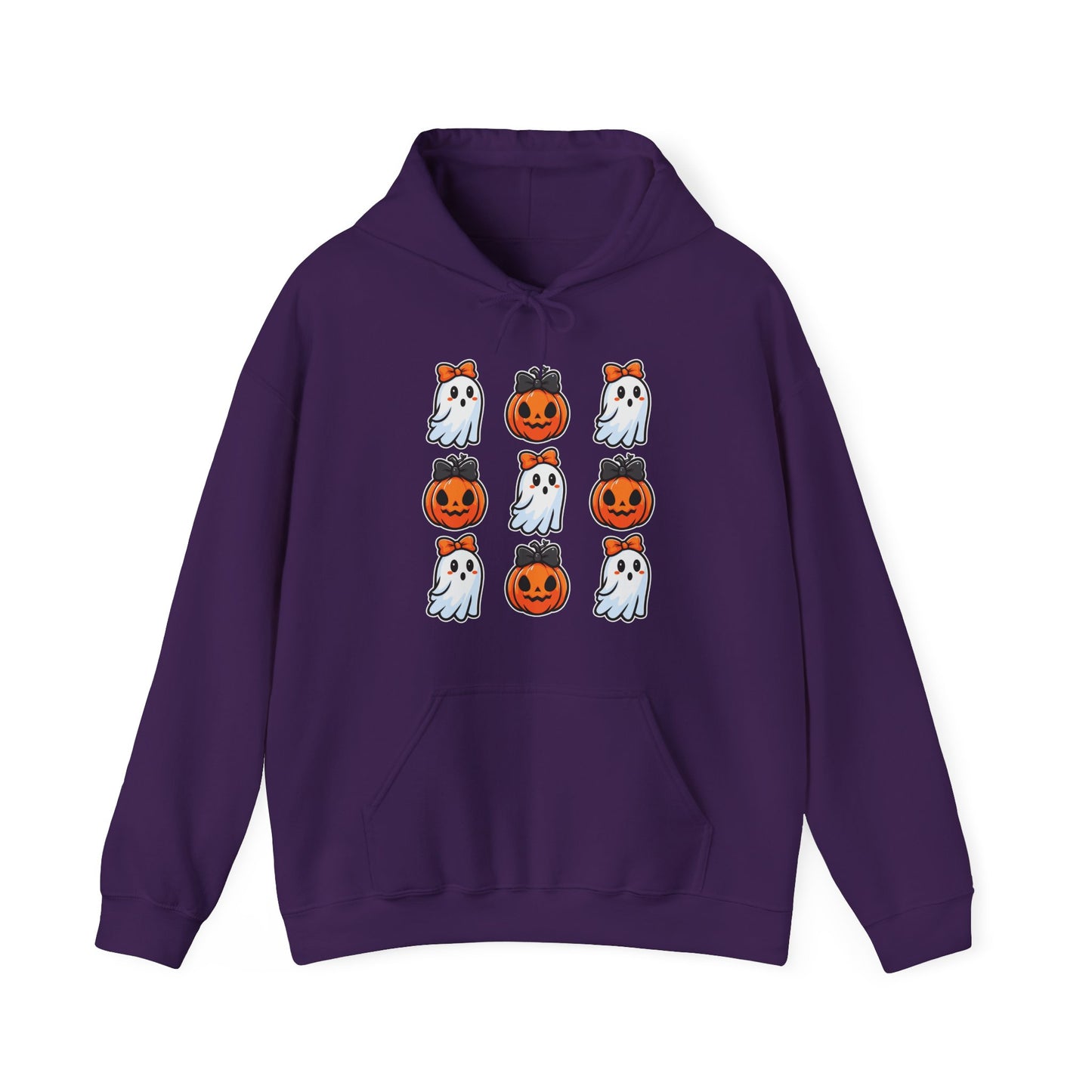 Halloween-Themed Unisex Hooded Sweatshirt