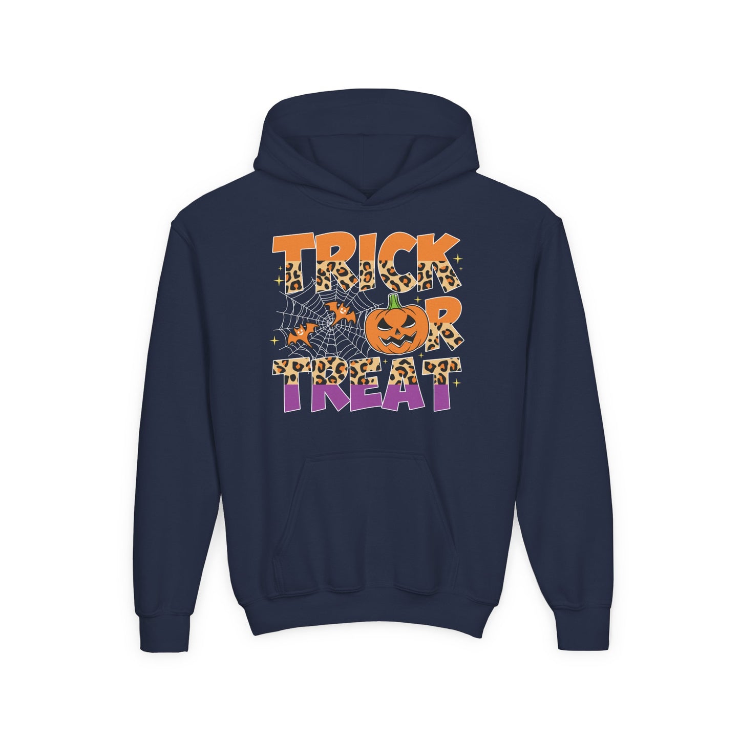 Youth Halloween Trick or Treat Hoodie