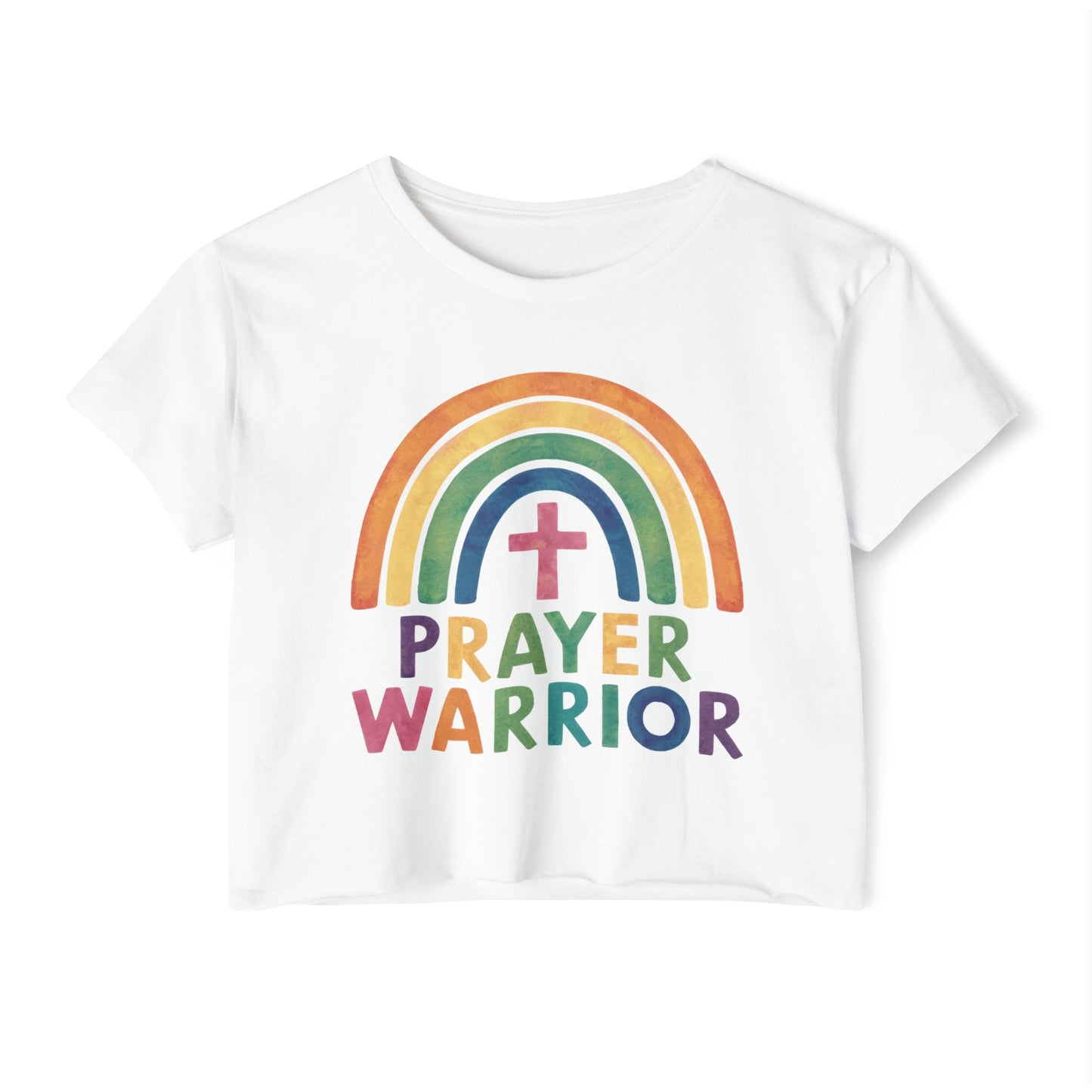 Prayer Warrior Crop Top