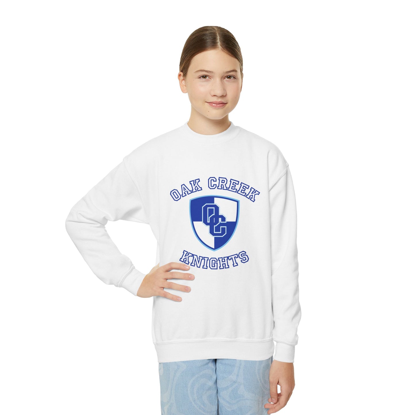 Oak Creek Knights Youth Crewneck Sweatshirt