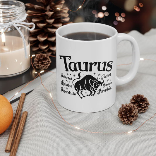 Taurus Ceramic Mug