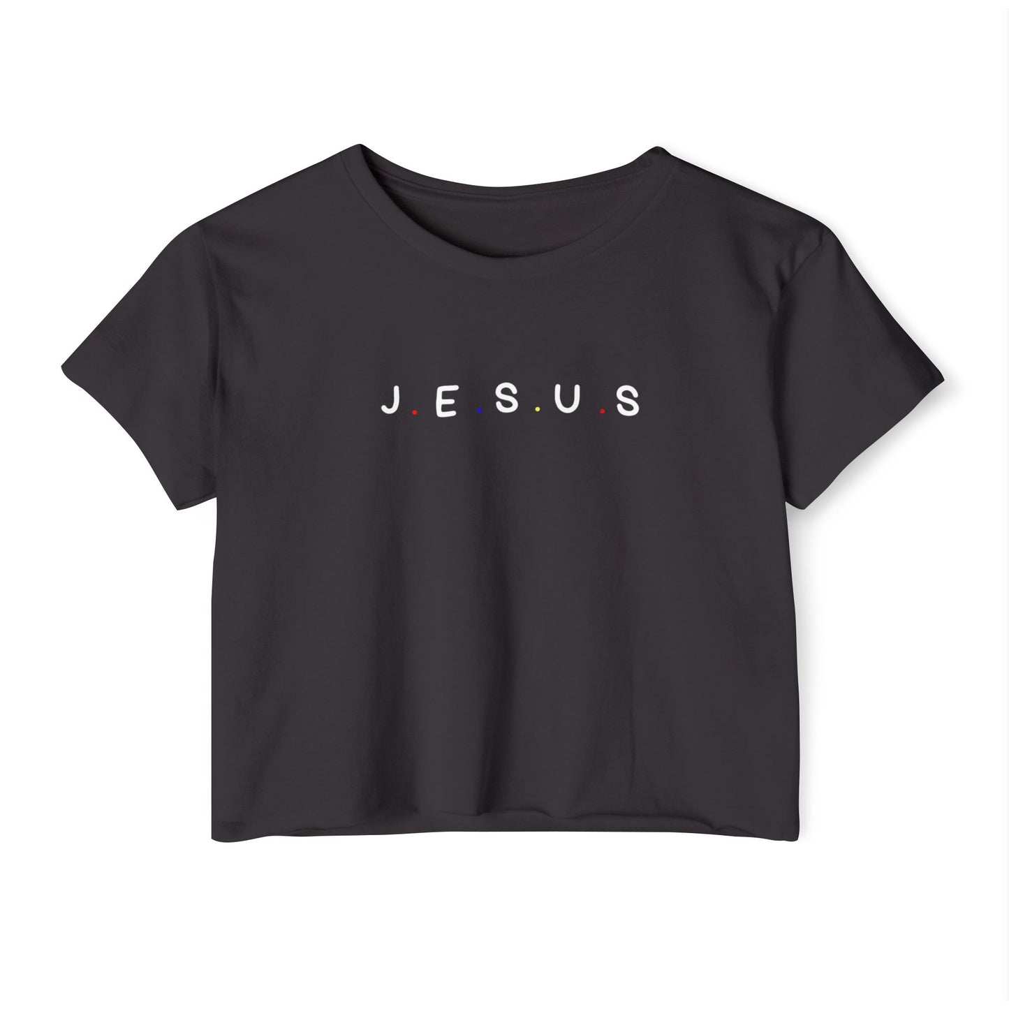 Jesus "Friends" Crop Top