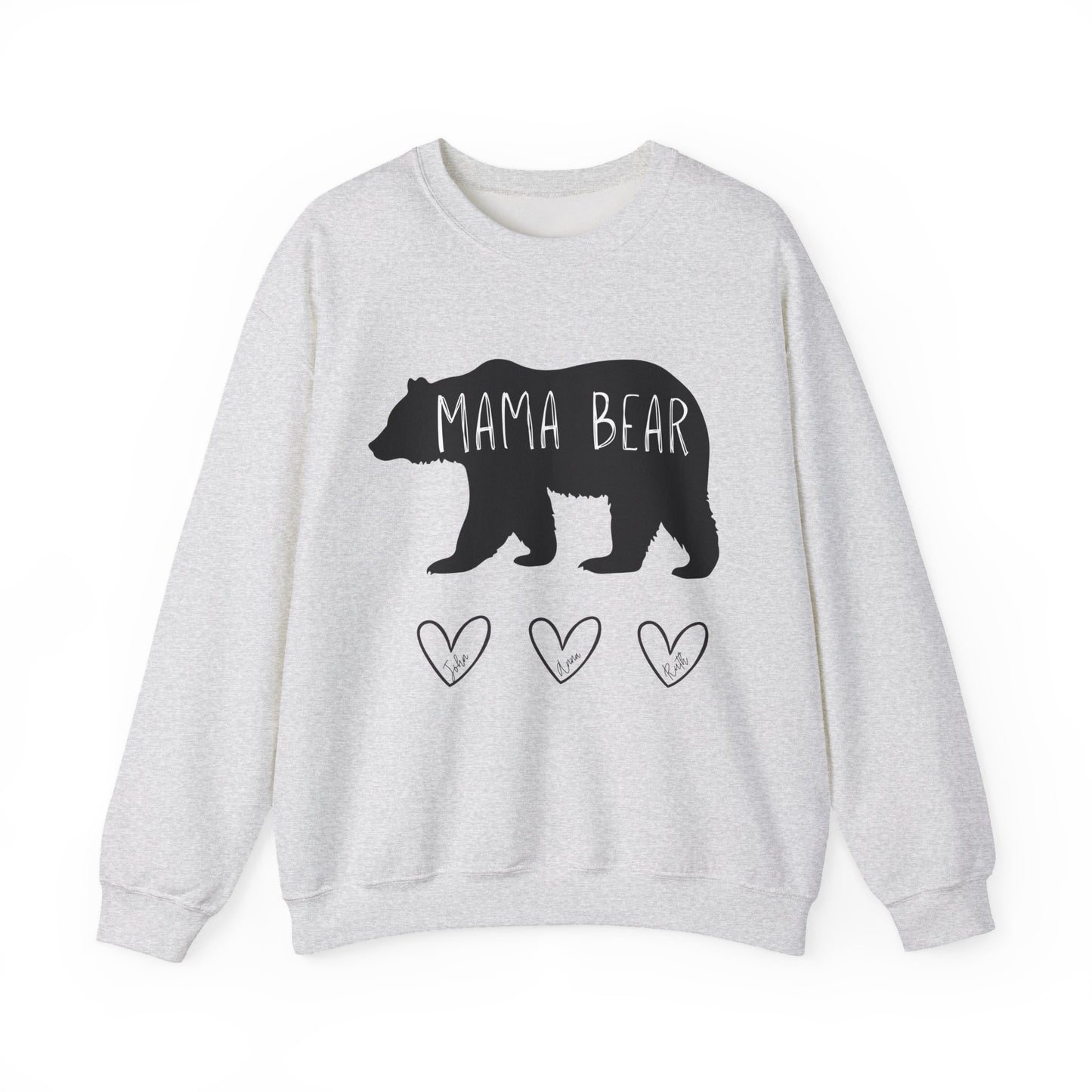 Personalized Mama Bear Crewneck Sweatshirt