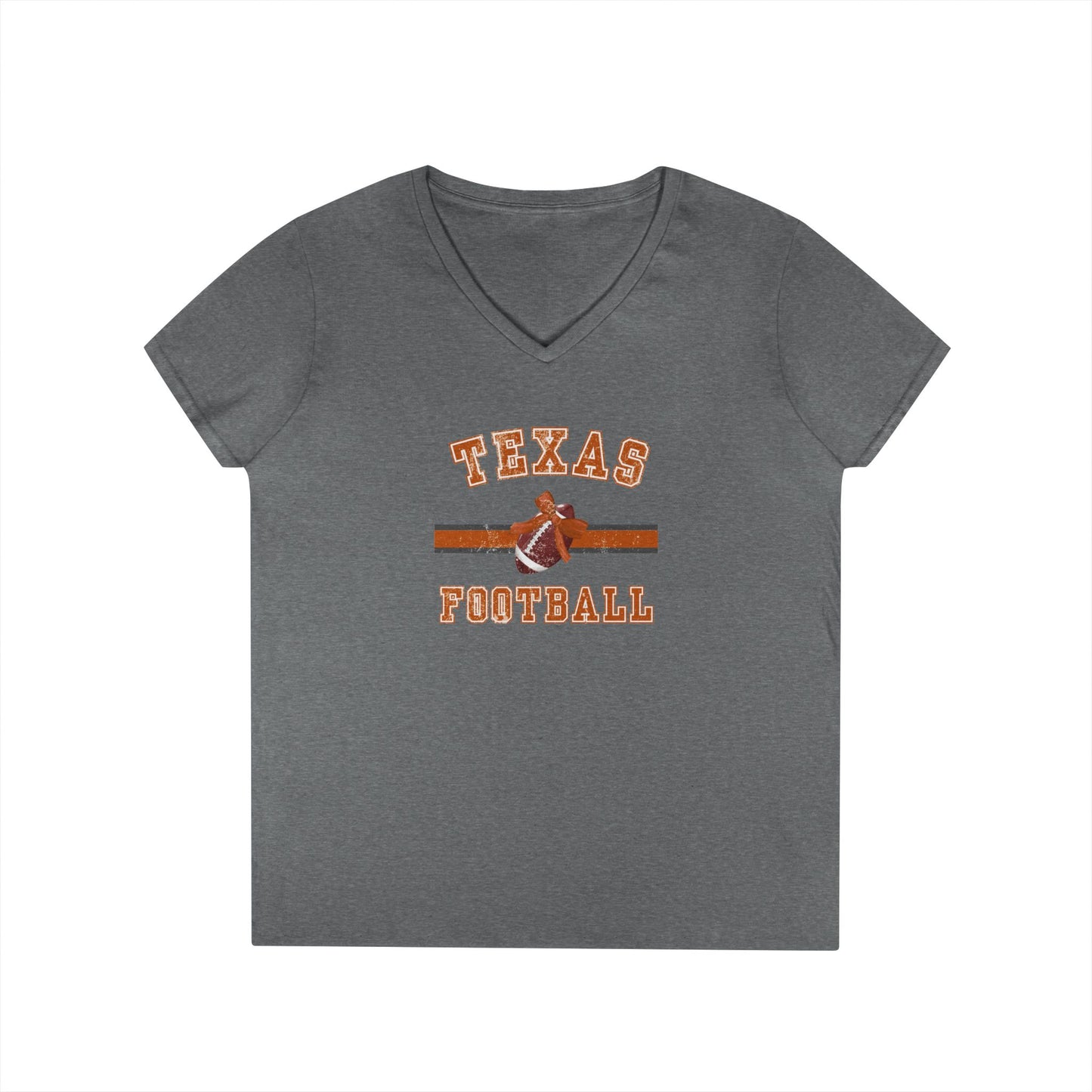 Texas Football V-Neck T-Shirt