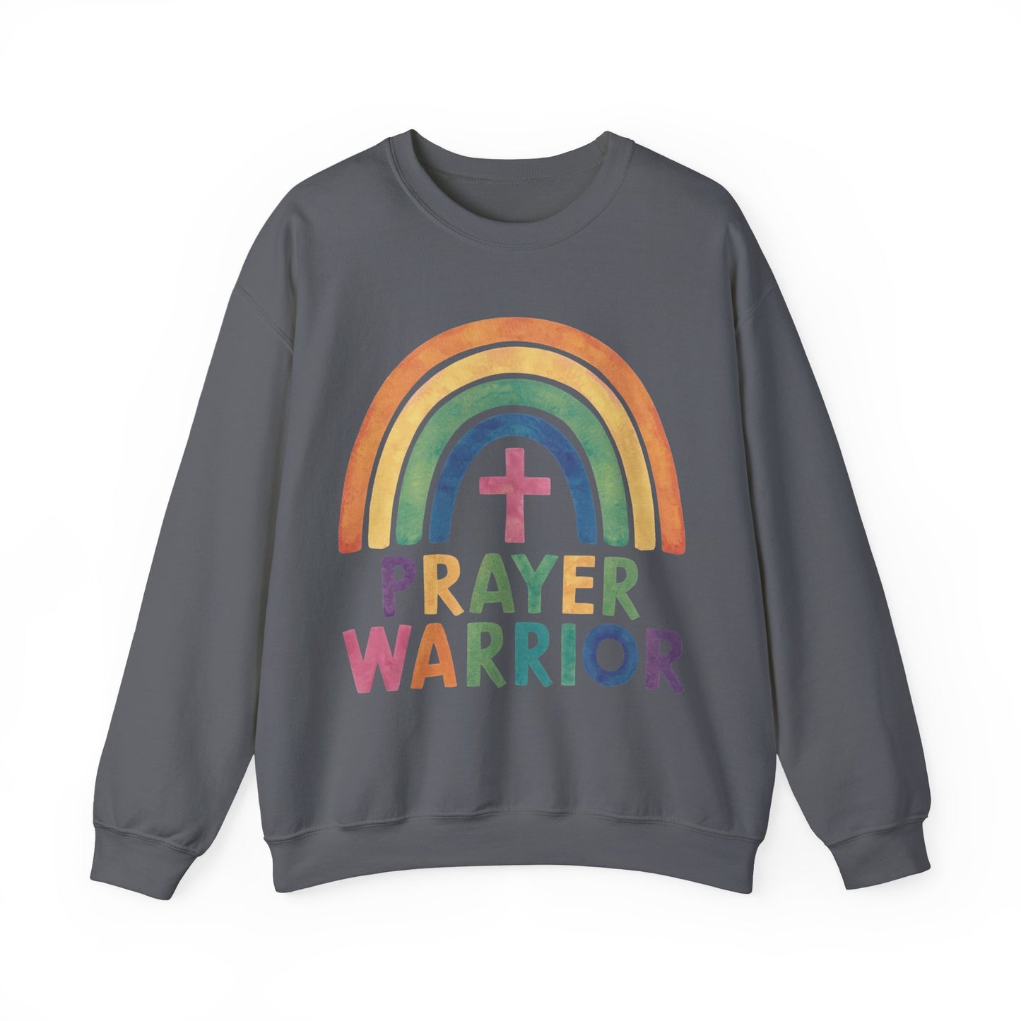 Prayer Warrior Rainbow Sweatshirt