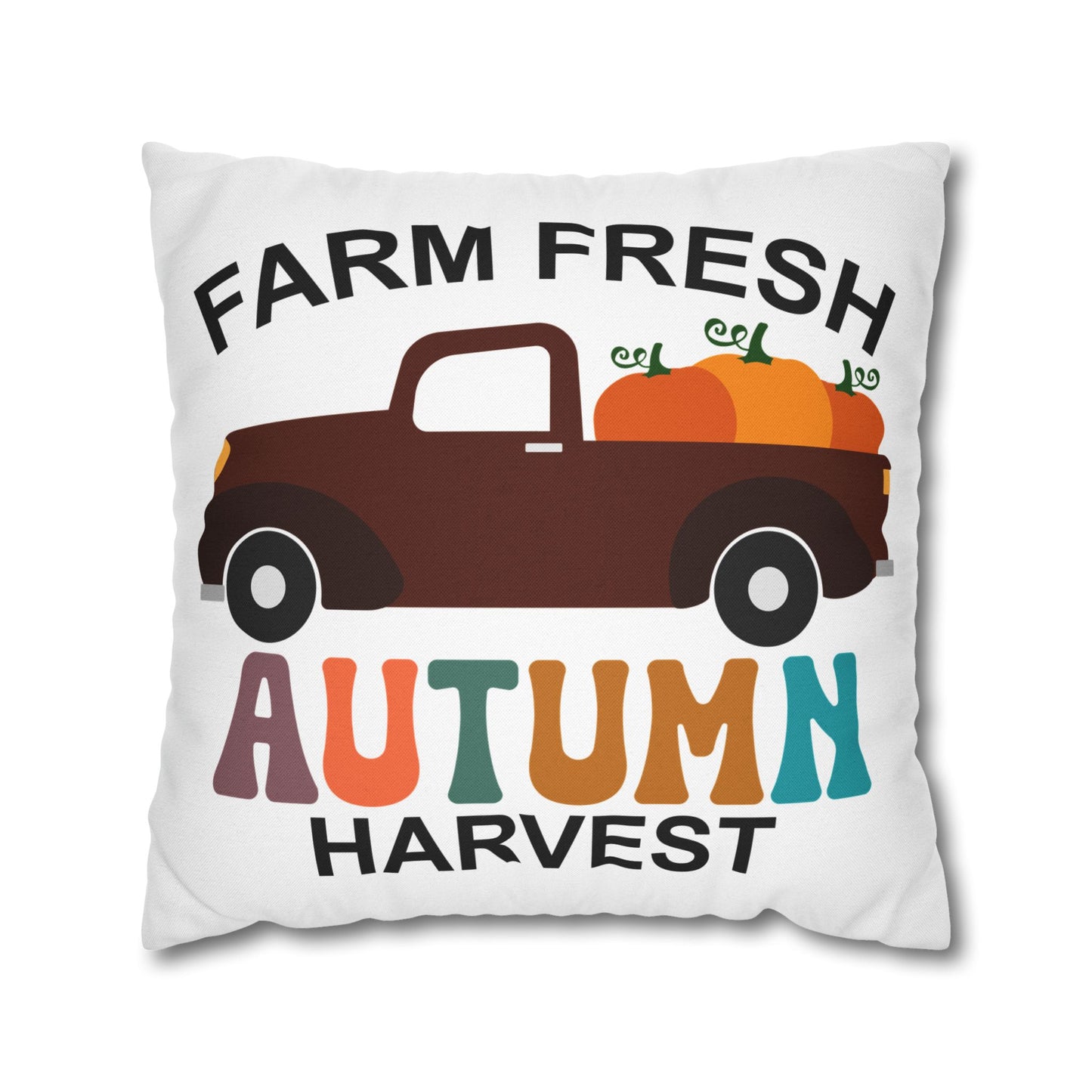 Double Sided Fall/Thanksgiving Decorative Pillowcase