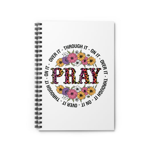 Floral Pray Spiral Notebook