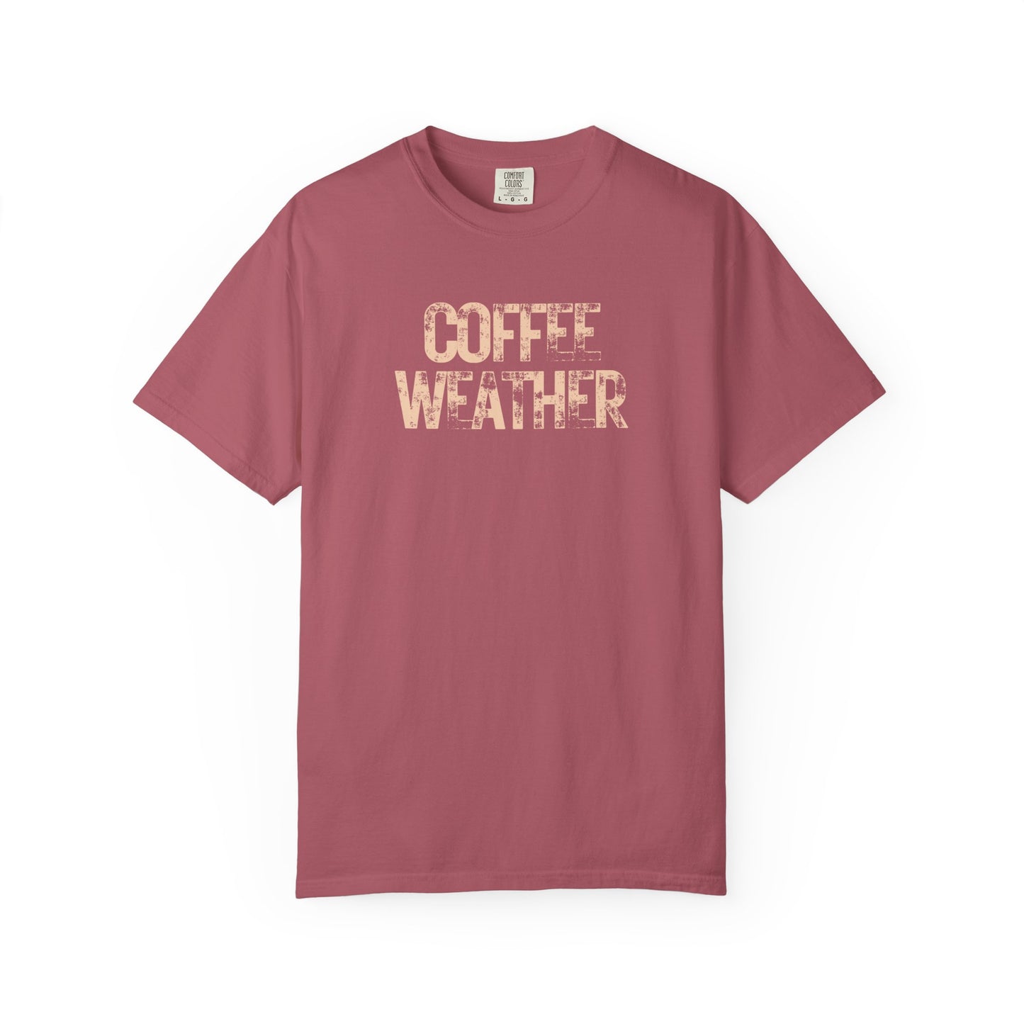 Coffee Weather Unisex Comfort Colors T-Shirt
