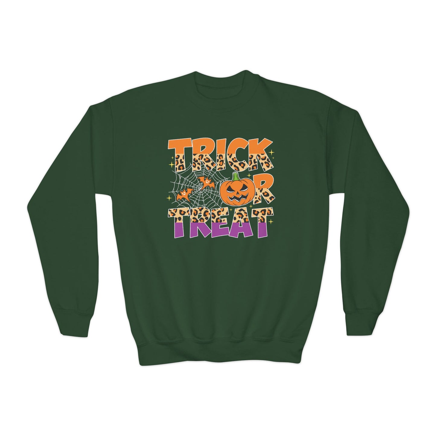 Youth Halloween Trick or Treat Sweatshirt