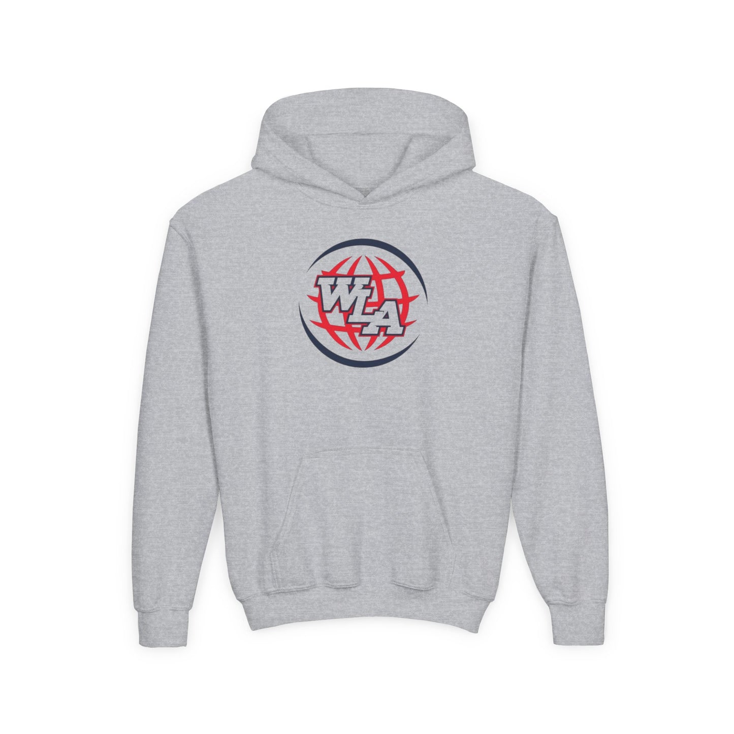 Youth Hoodie with WLA Globe Logo