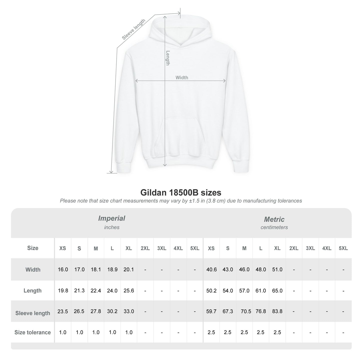 Chosen, Not Forsaken Youth Hooded Sweatshirt