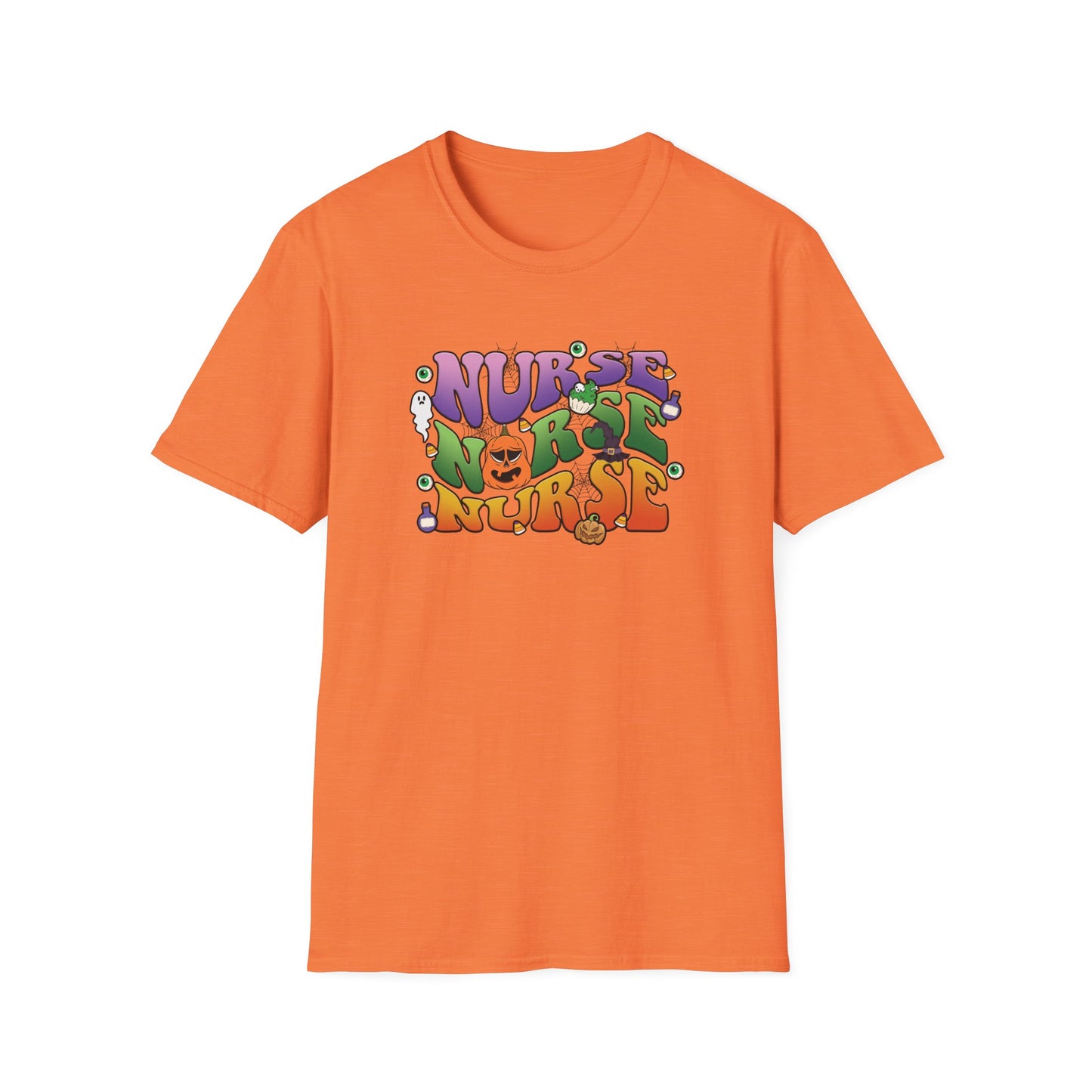 Wavy Nurse Halloween T-Shirt