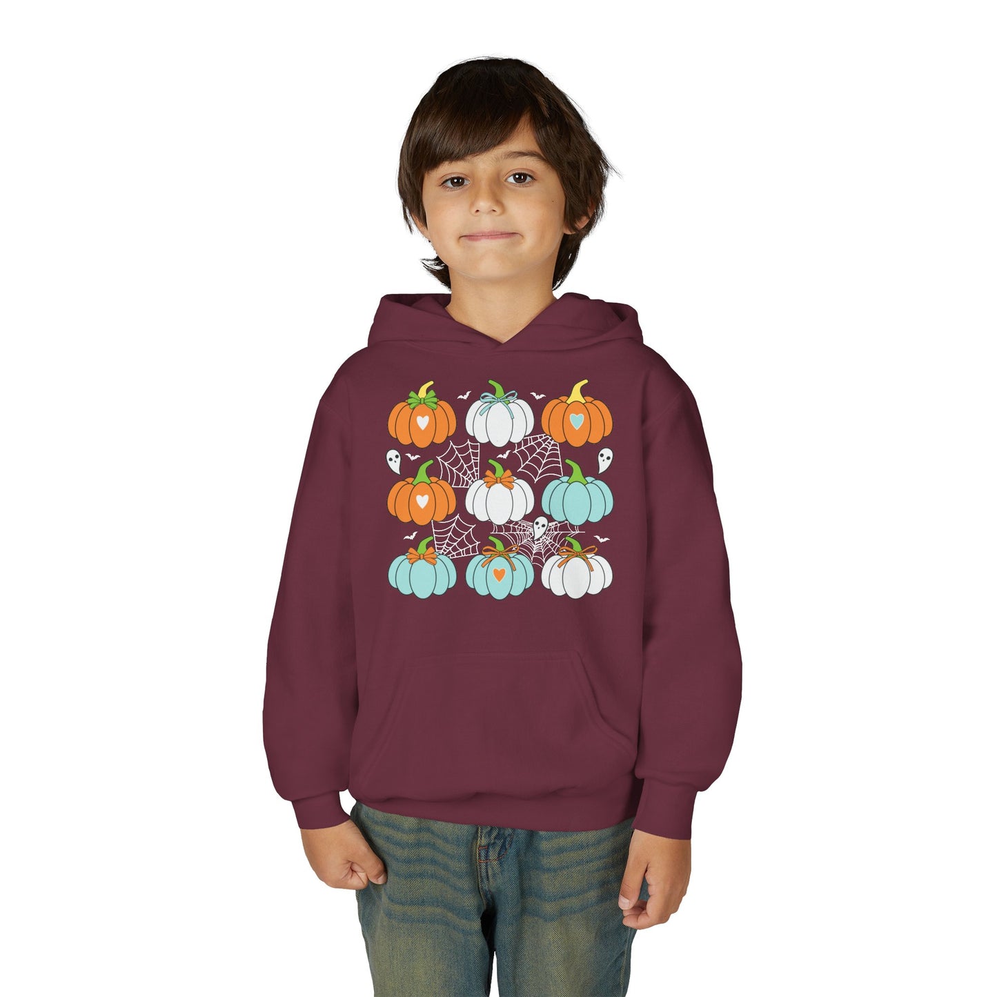 Halloween Pumpkin Youth Hoodie