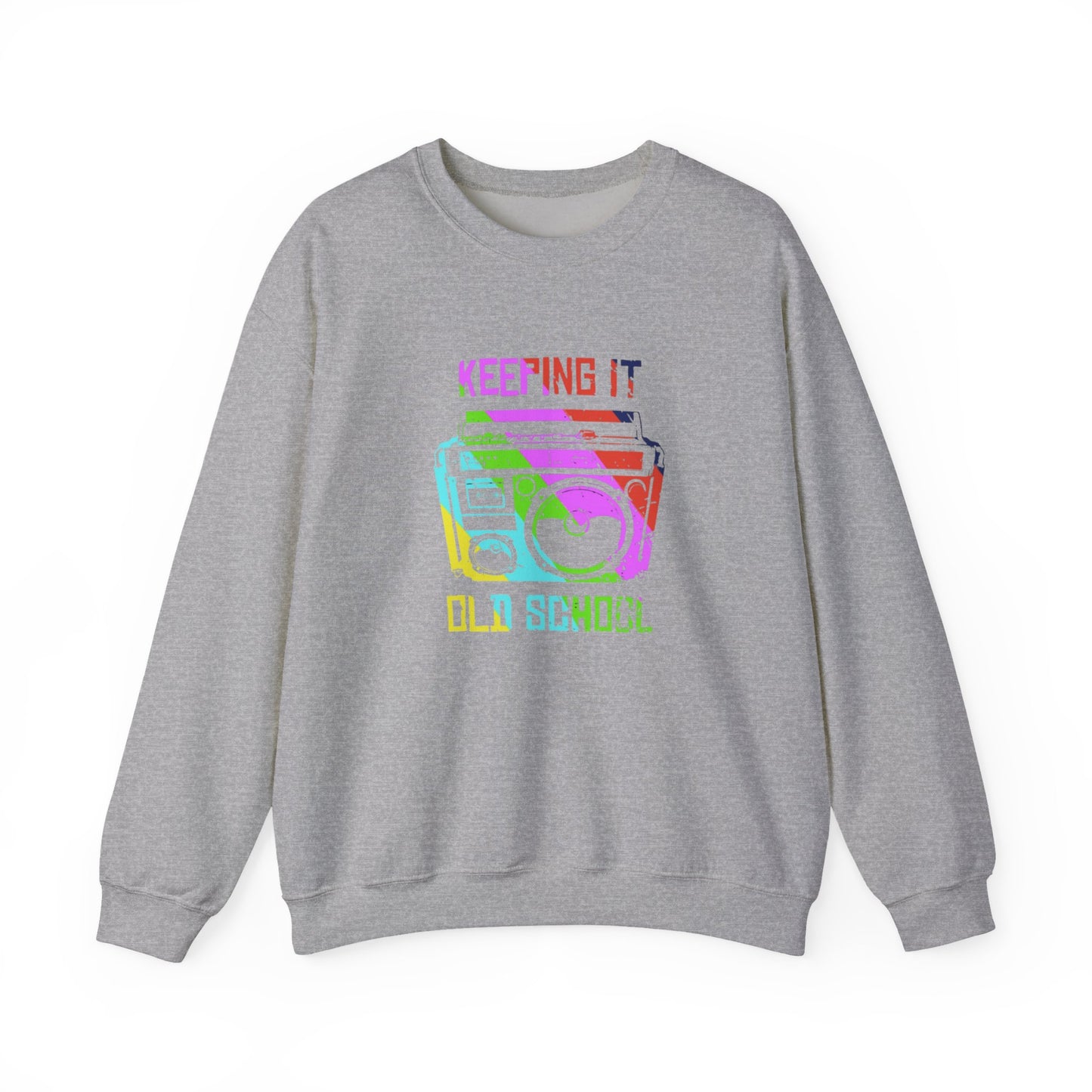 Retro Bombox Crewneck Sweatshirt