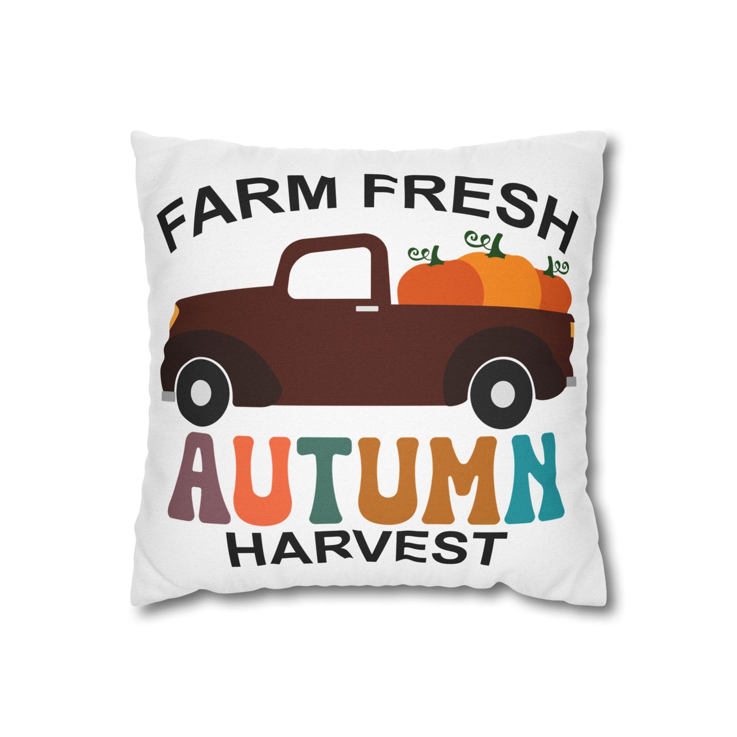 Double Sided Fall/Thanksgiving Decorative Pillowcase