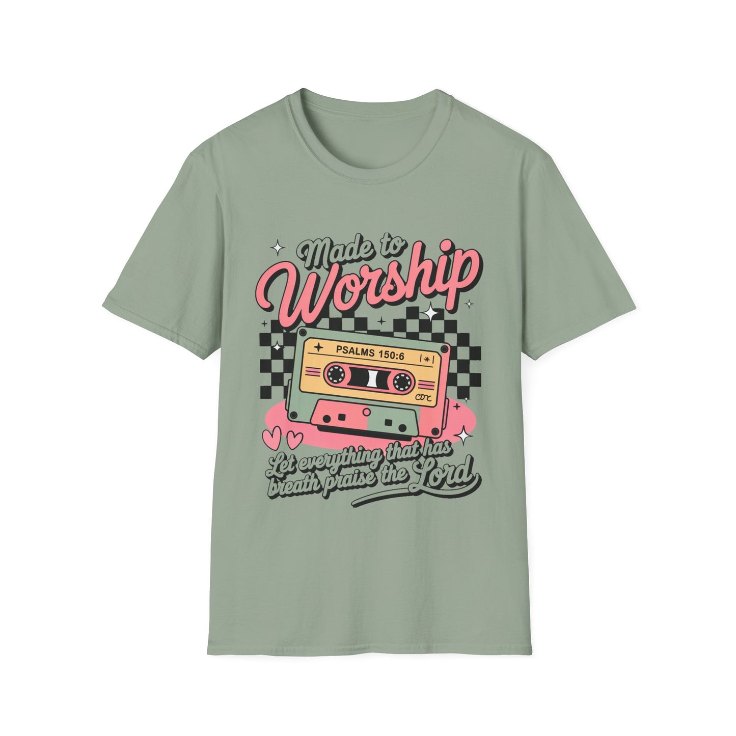 Retro Made to Worship T-Shirt