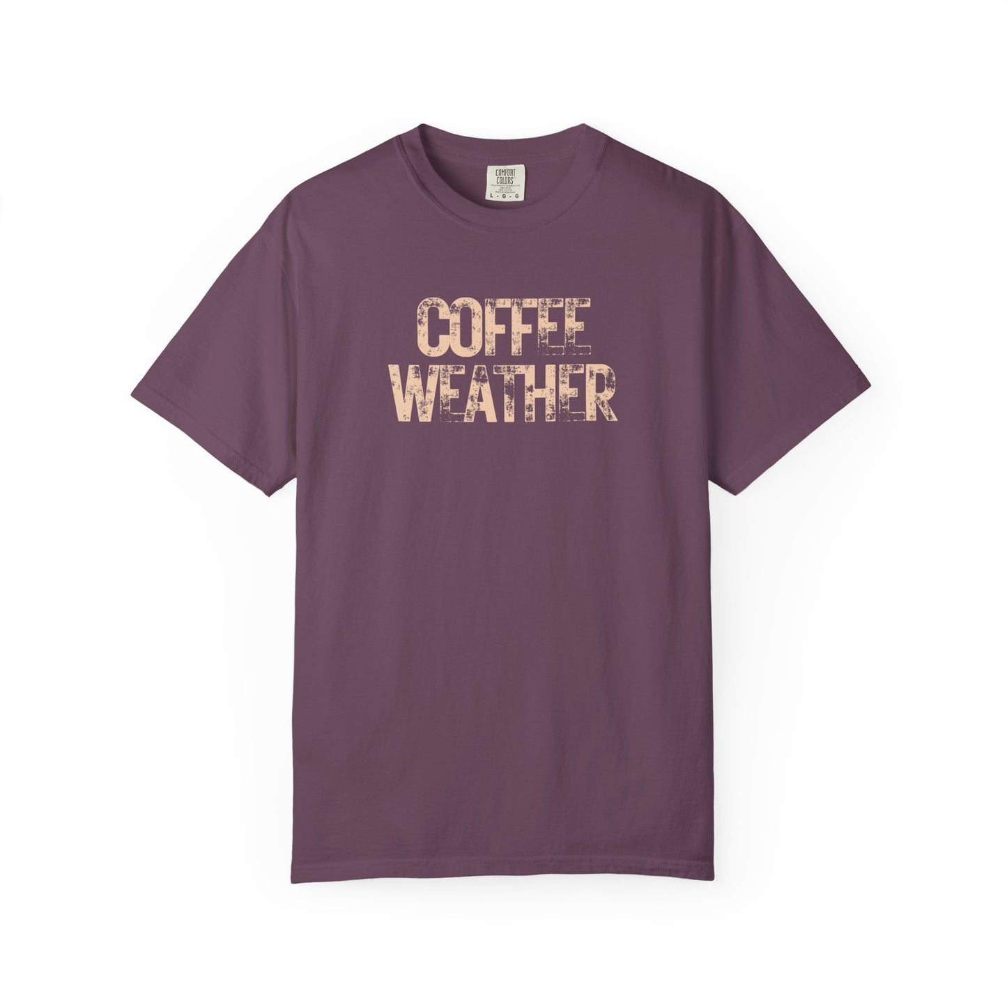 Coffee Weather Unisex Comfort Colors T-Shirt
