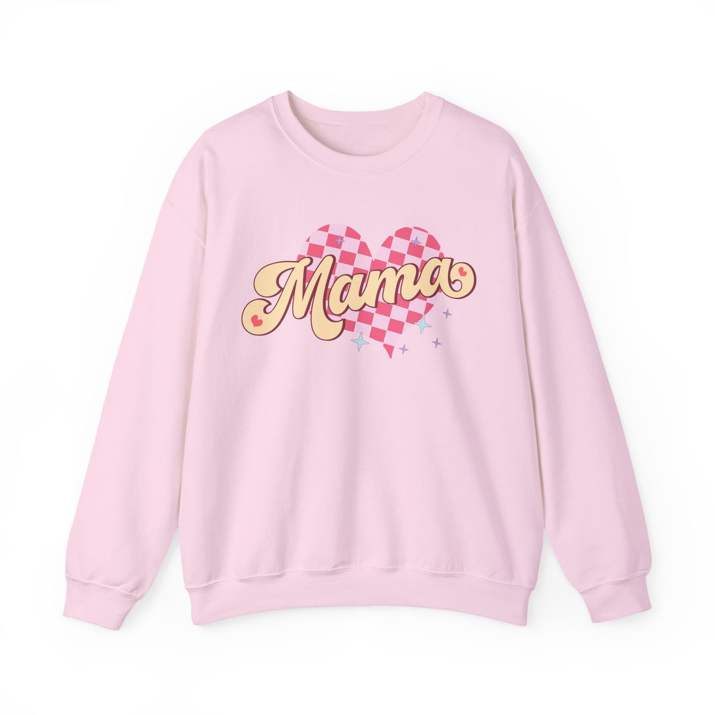 Mama Heart Crewneck Sweatshirt