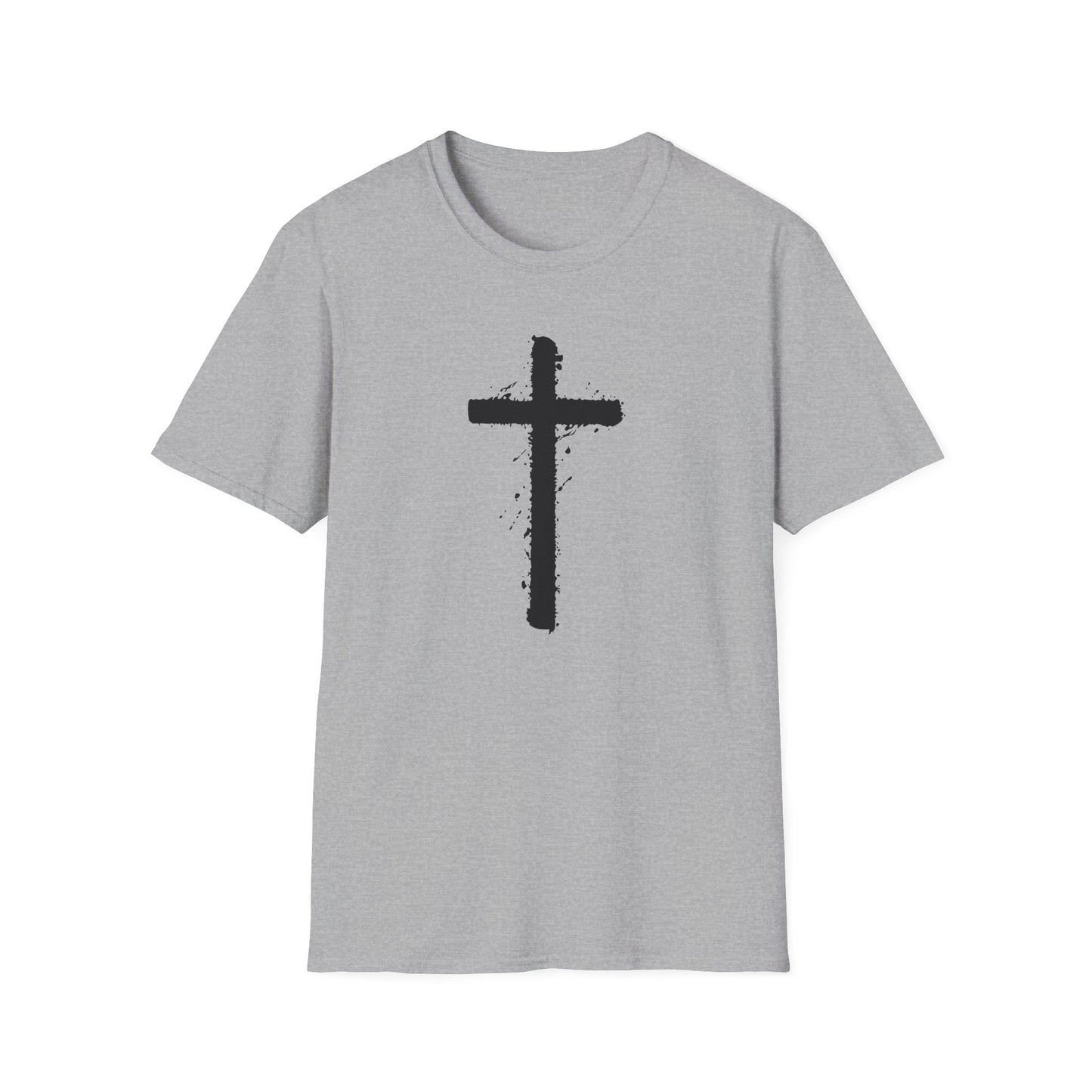 Black Cross Graphic Unisex T-Shirt