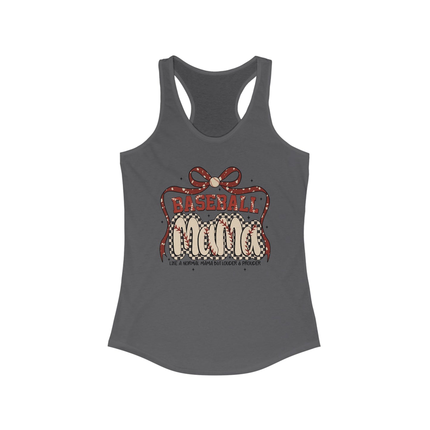 Baseball Mom Racerback Tank