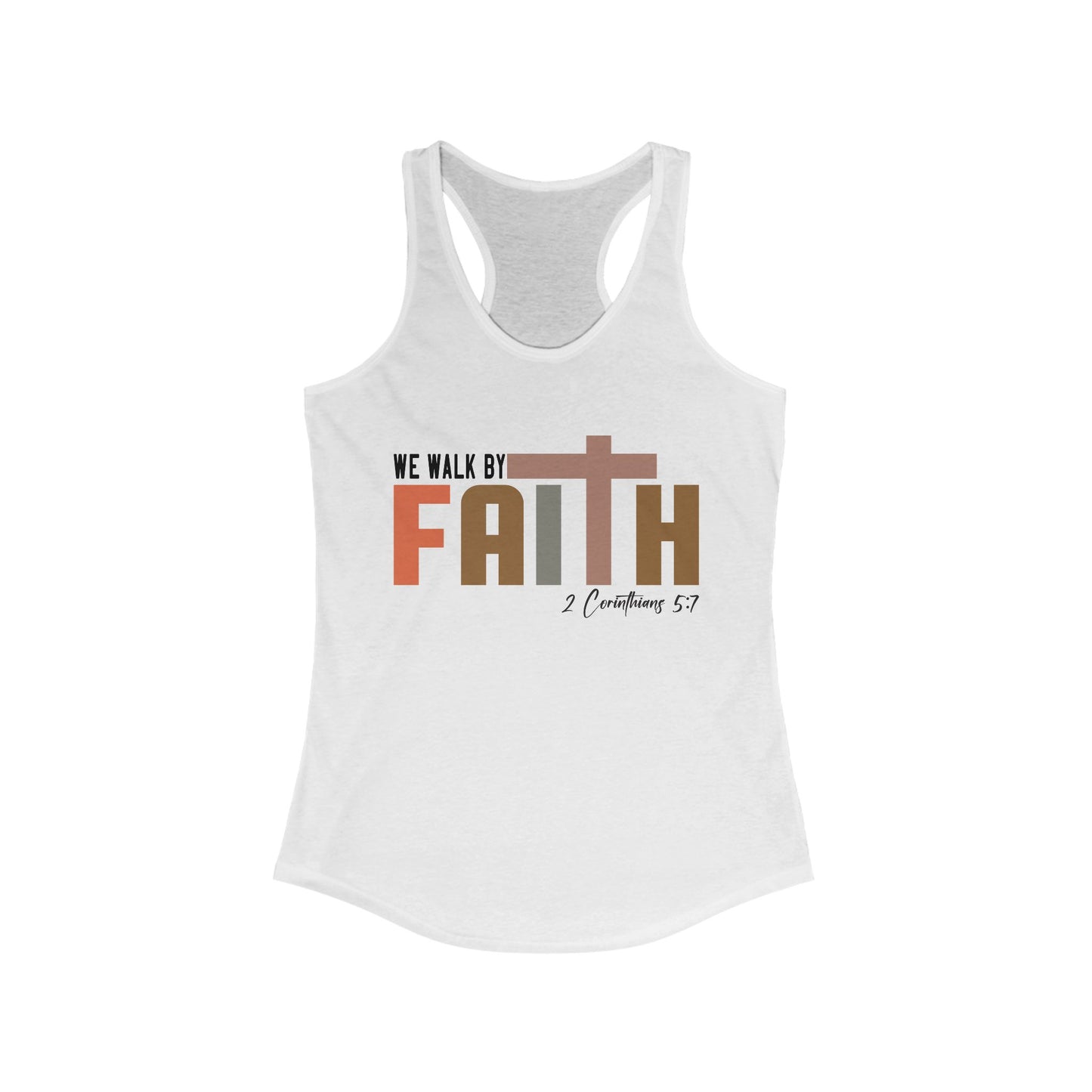 Walk by Faith Racerback Tank