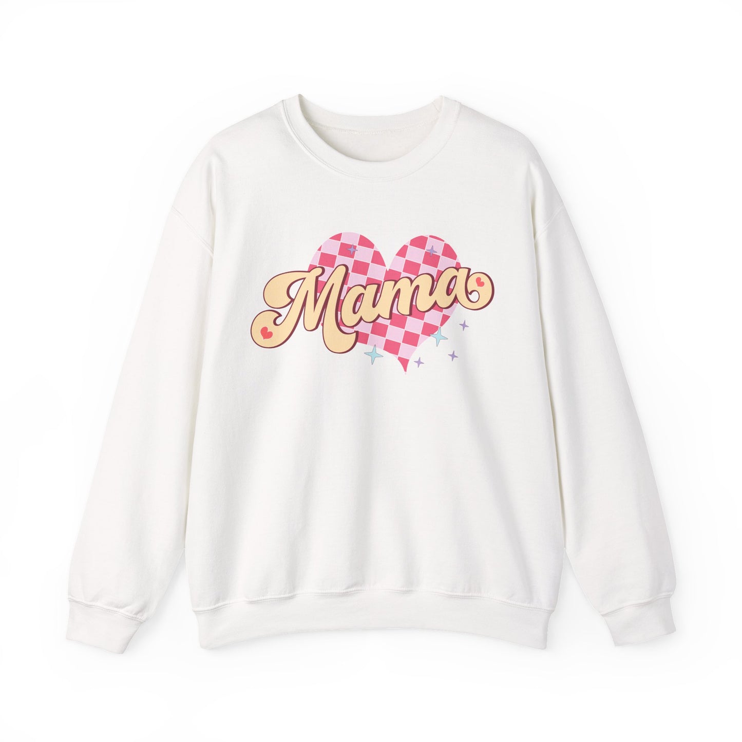 Mama Heart Crewneck Sweatshirt