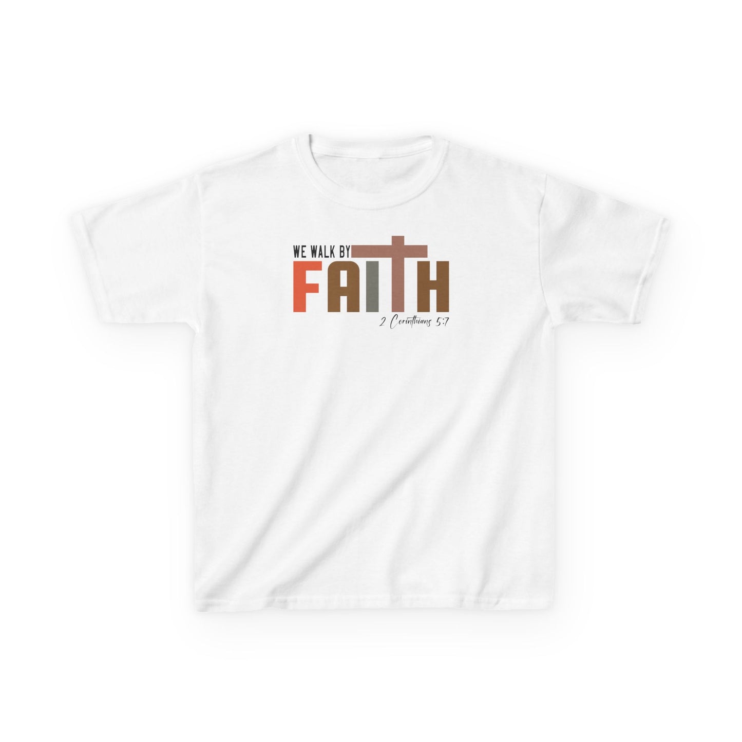 Walk by Faith Kids Tee