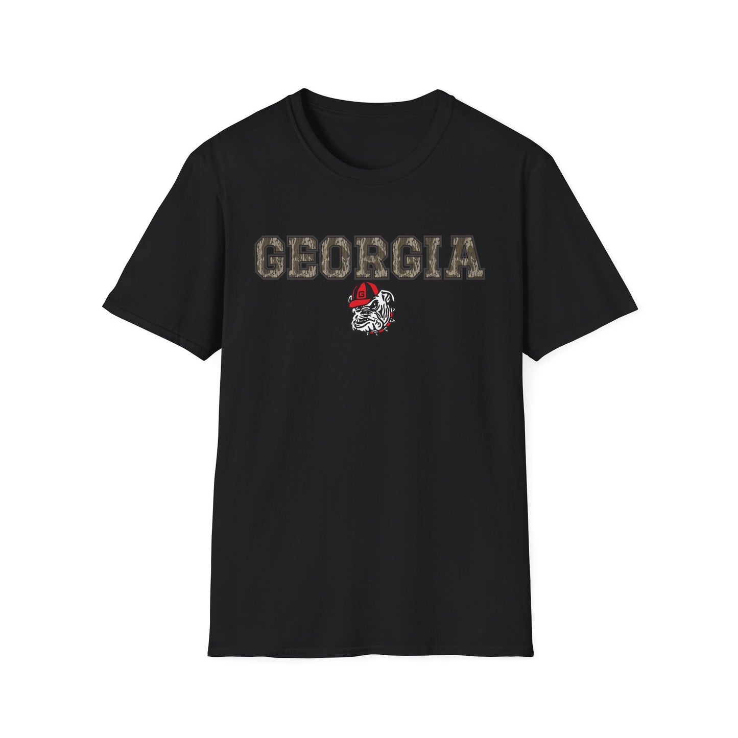 Camo Georgia Dog Unisex T-Shirt