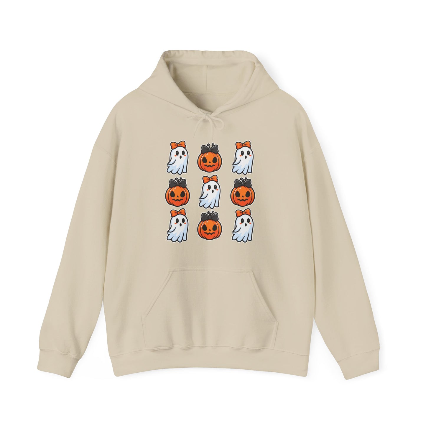 Halloween-Themed Unisex Hooded Sweatshirt