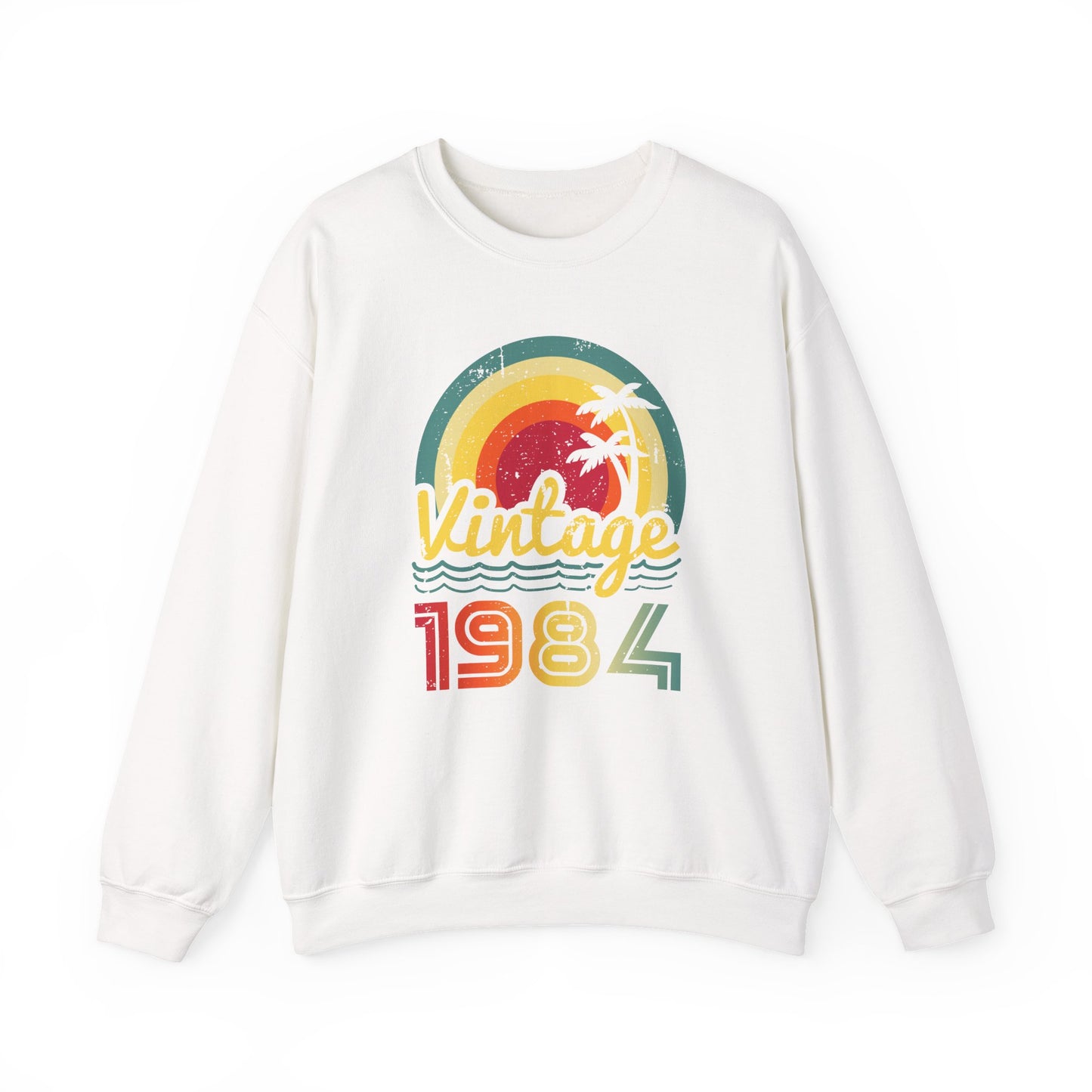 Vintage Birthyear Crewneck Sweatshirt