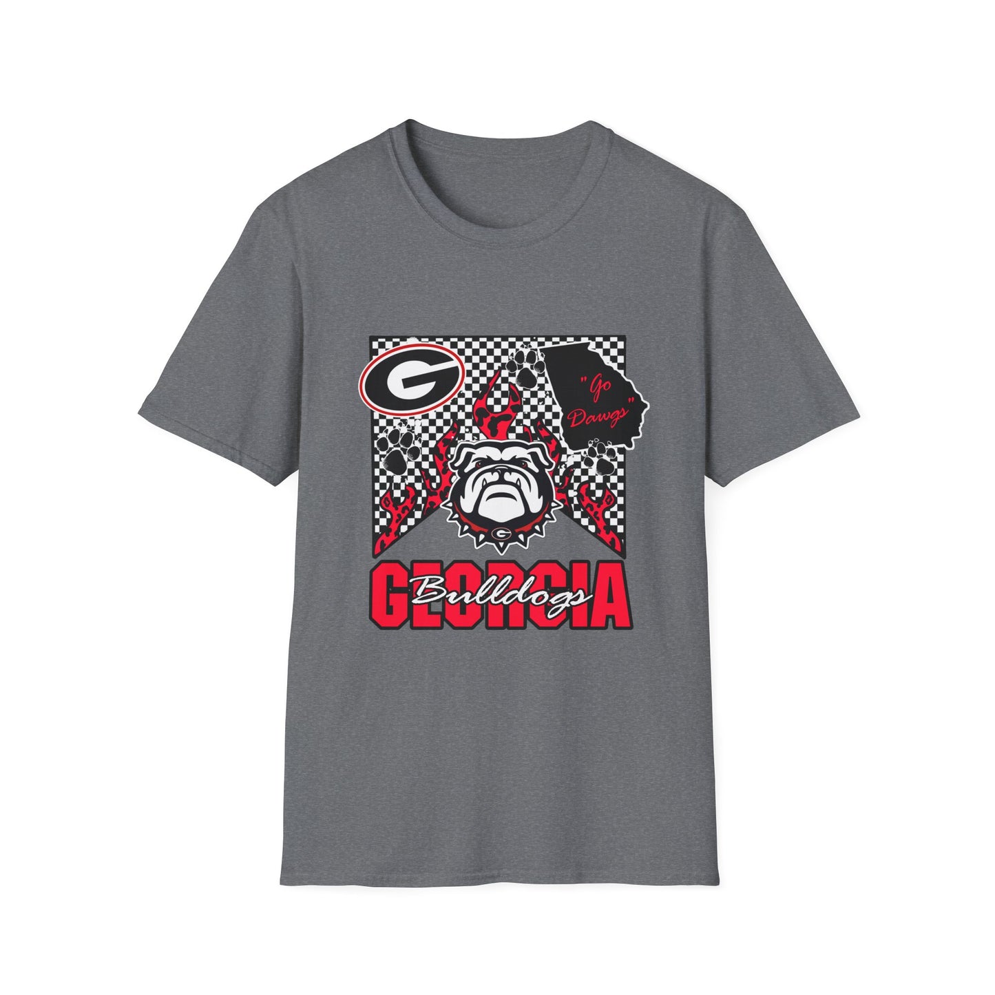Georgia Bulldogs Unisex Softstyle T-Shirt