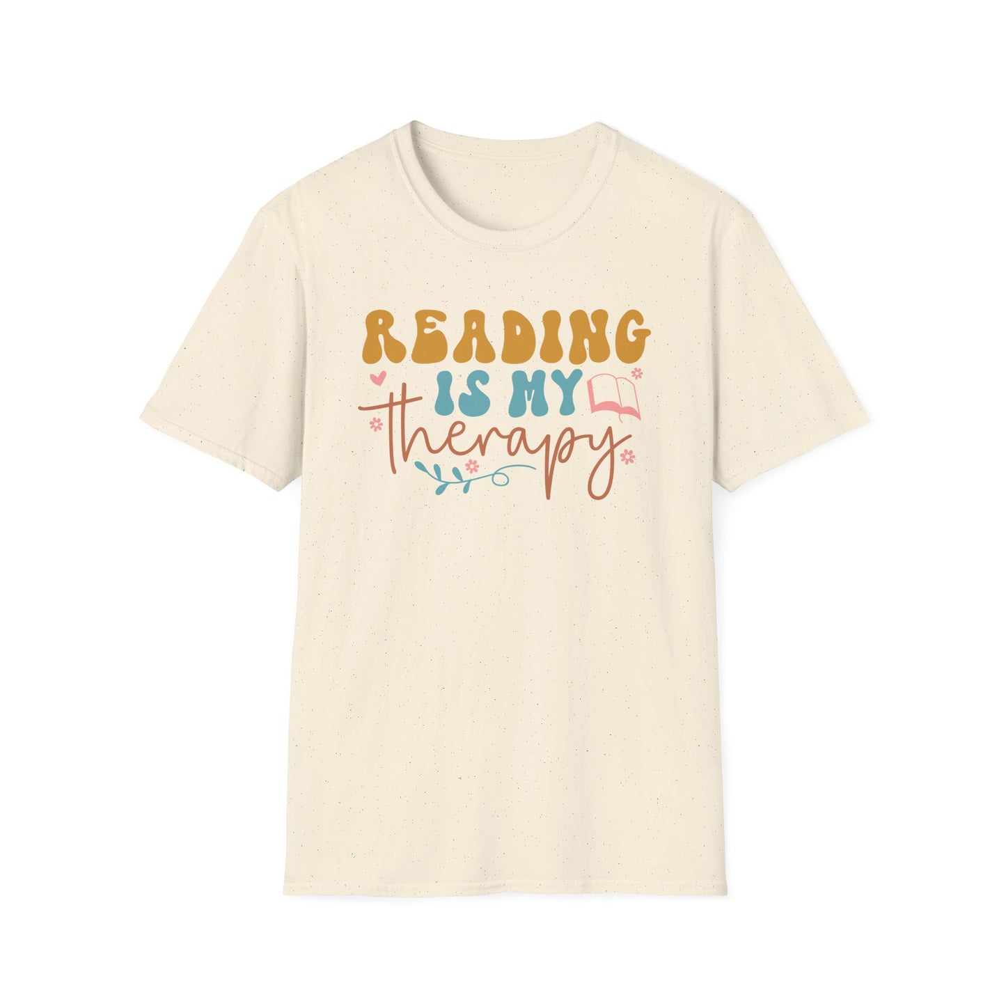 Reading is My Therapy Unisex T-Shirt