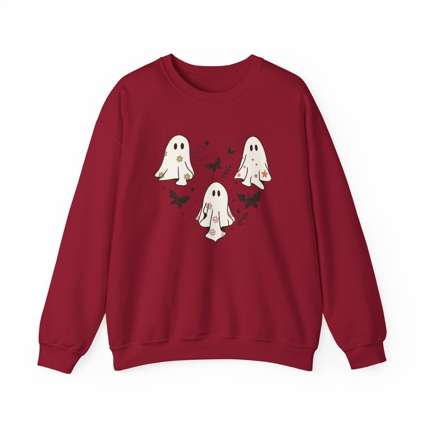 Ghostly heart Crewneck Sweatshirt