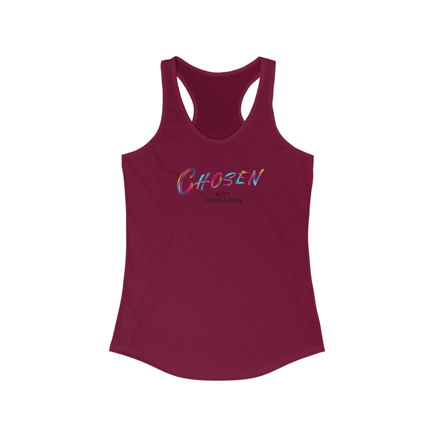 Chosen, Not Forsaken Racerback Tank