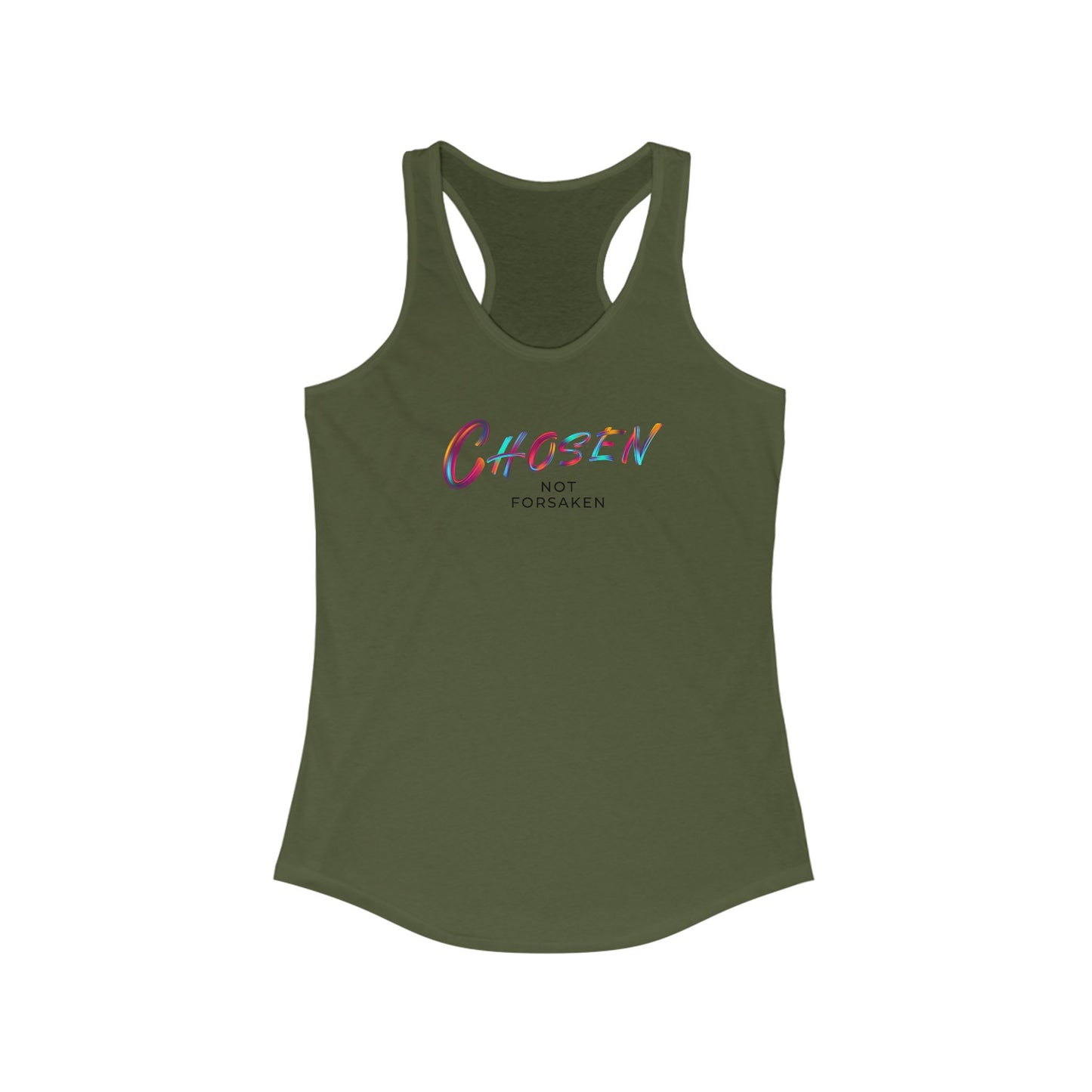 Chosen, Not Forsaken Racerback Tank