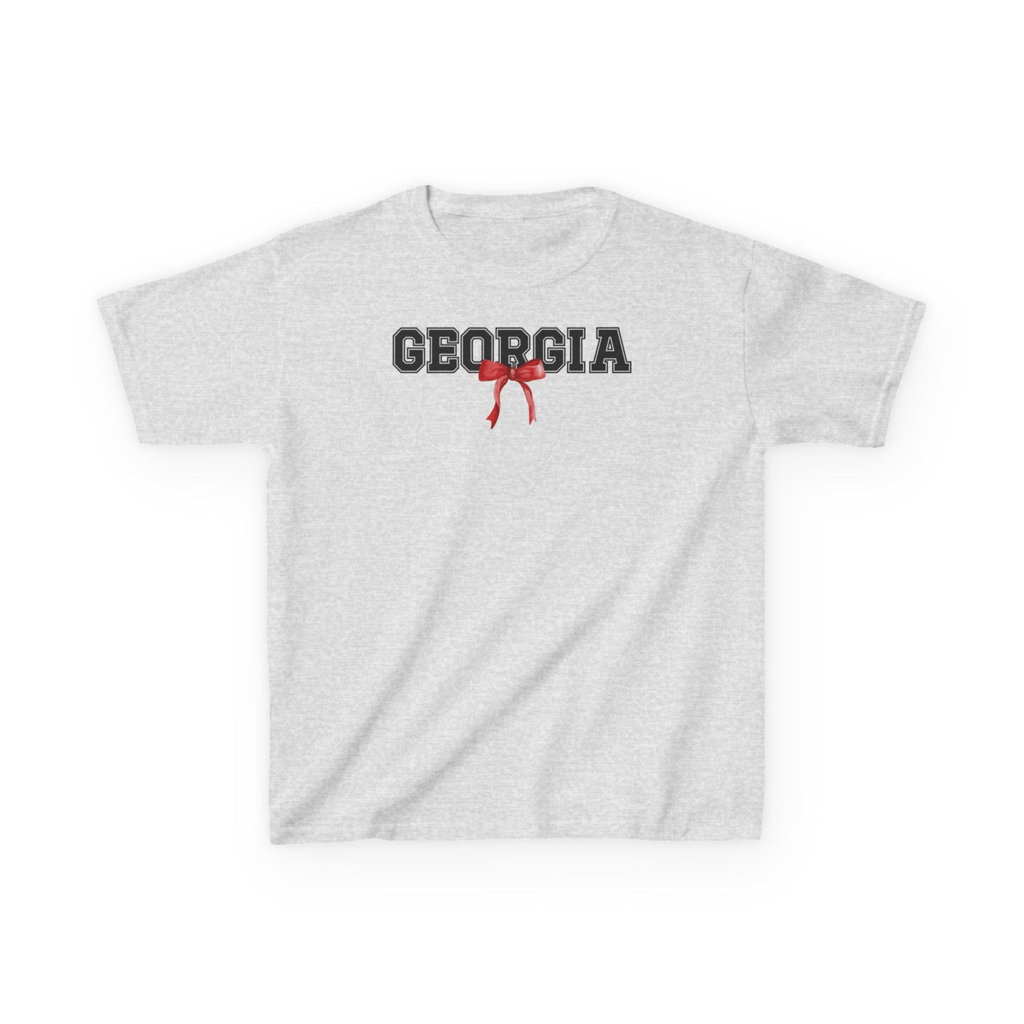 Georgia Kids Tee with bow design